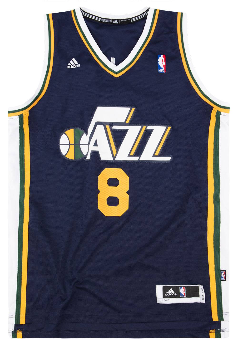 2010-11 Utah Jazz Williams #8 adidas Swingman Jersey (Away) L