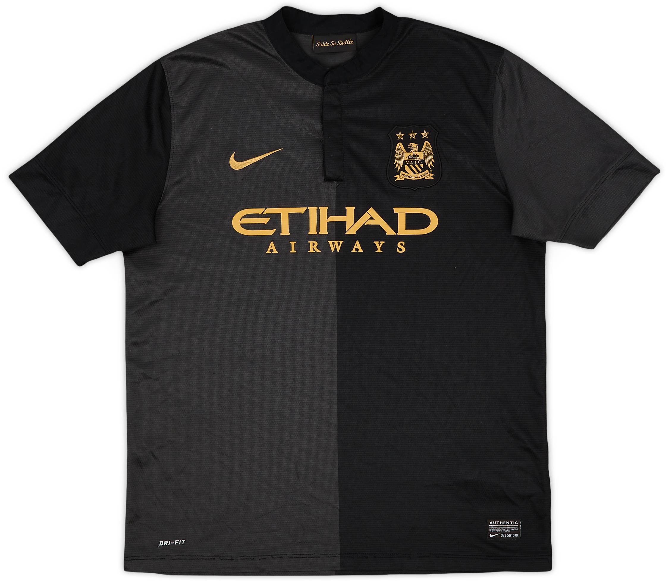 2013-14 Manchester City Away Shirt - 4/10 - (XL.Boys)