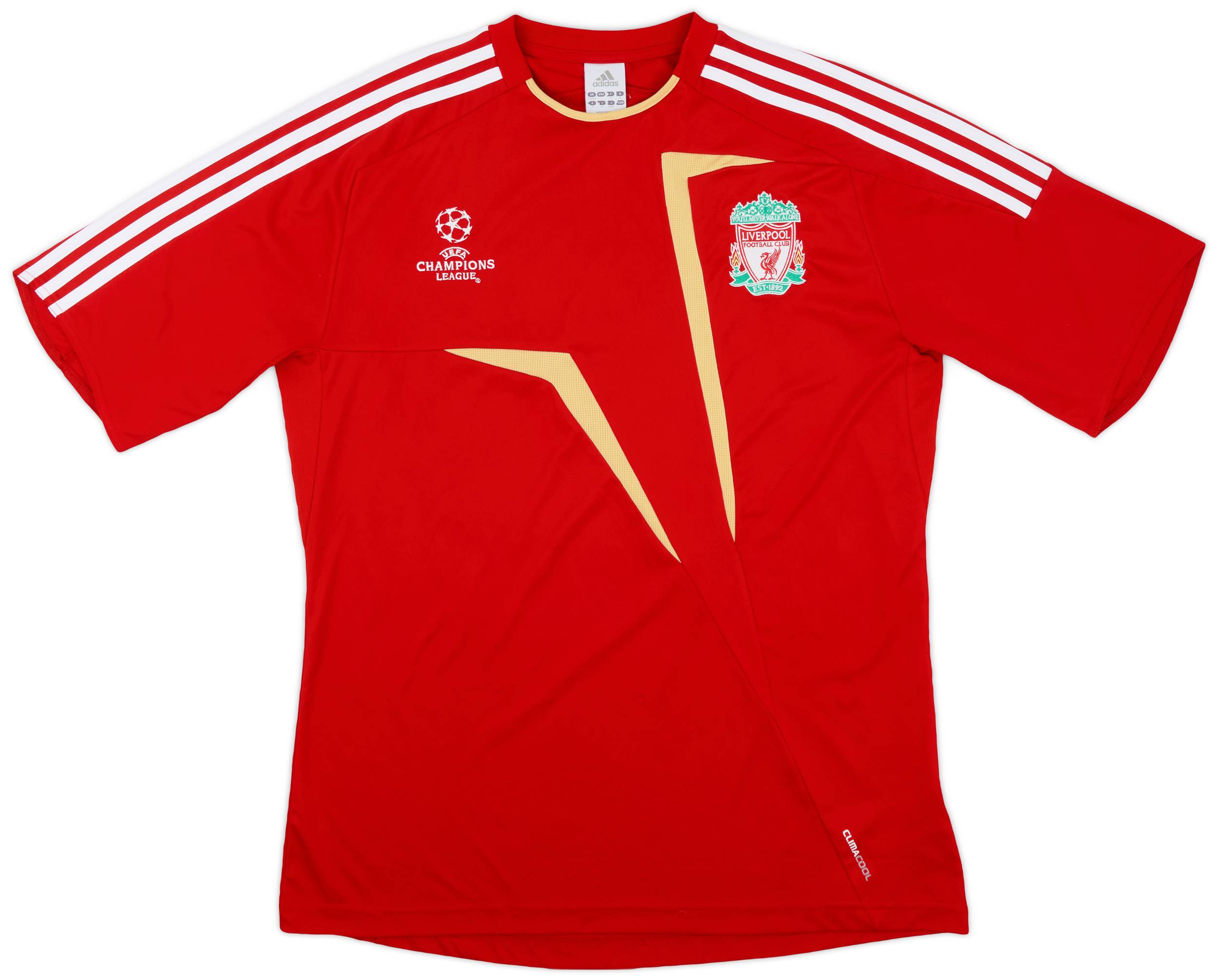 2009 10 Liverpool adidas Champions League Training Shirt 9 10 XL