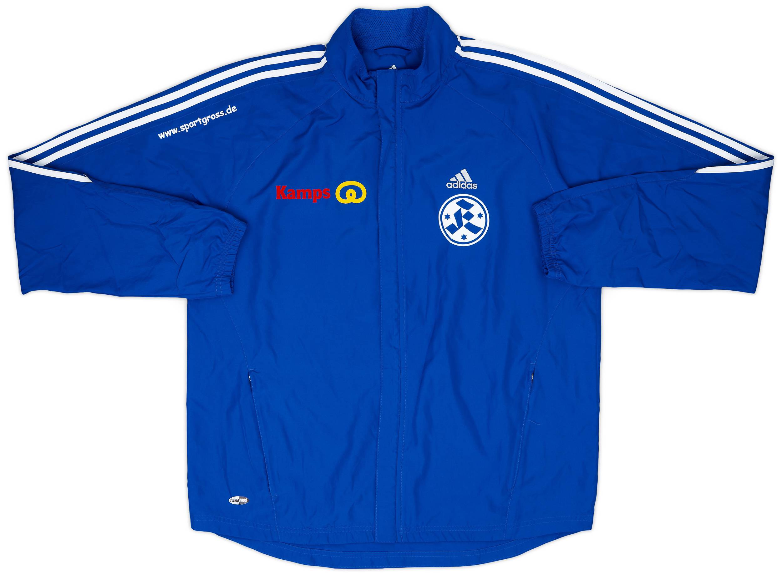 2006-07 Stuttgarter Kickers Player Issue adidas Track Jacket - 8/10 - (L)