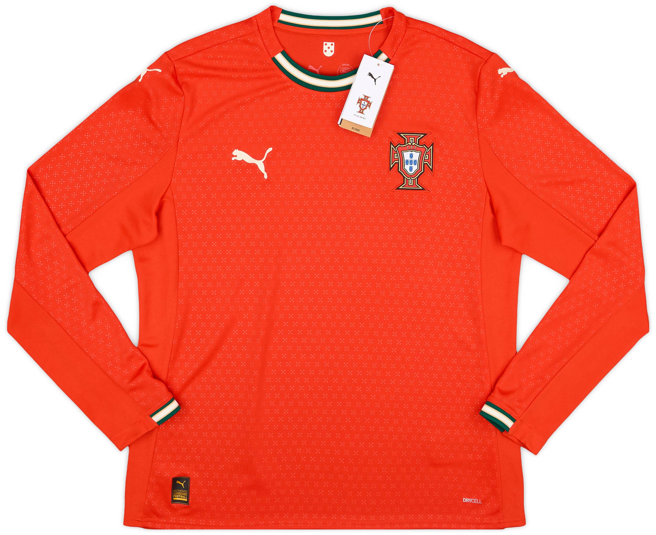2025-26 Portugal Home L/S Shirt