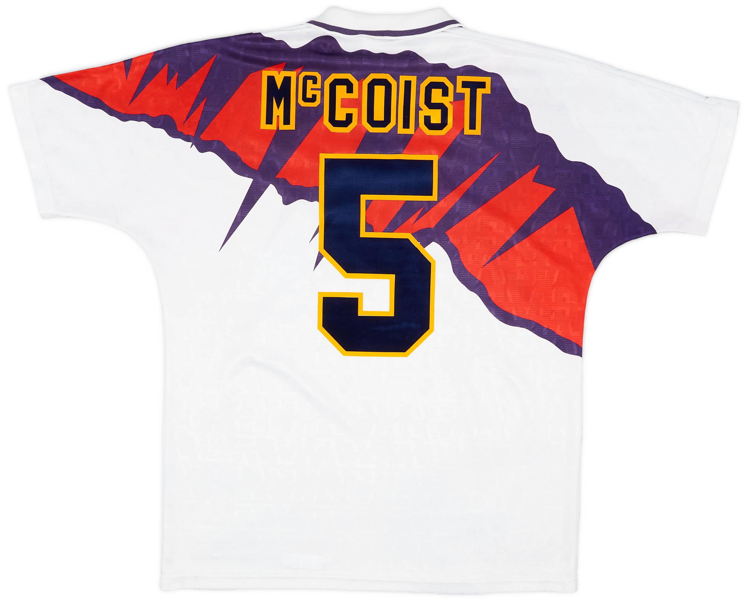 1991-93 Scotland Away Shirt McCoist #5 - 6/10 - (L)
