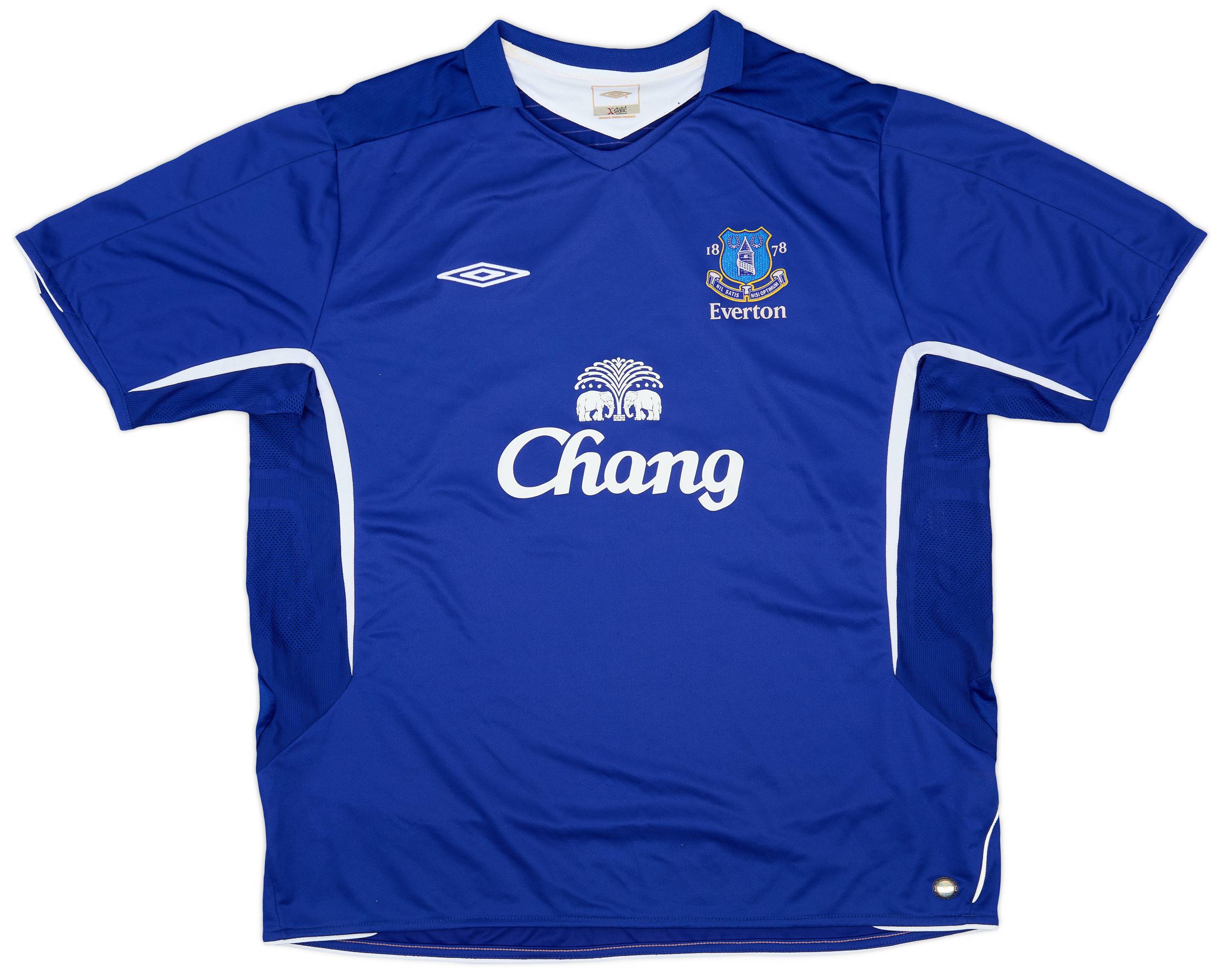 2005-06 Everton Home Shirt - 8/10 - (XXL)