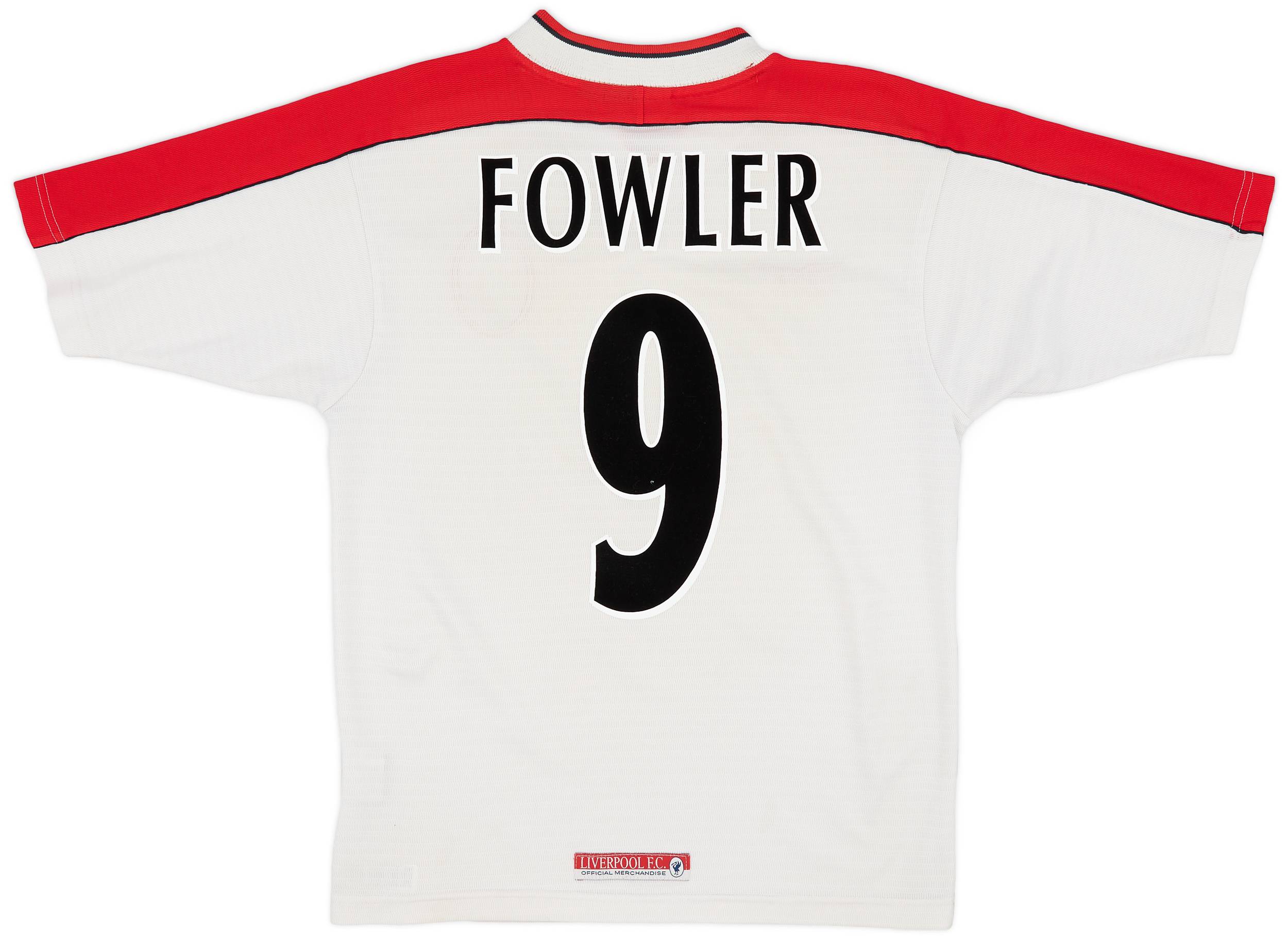 1998-99 Liverpool Away Shirt Fowler #9 - 5/10 - (S)