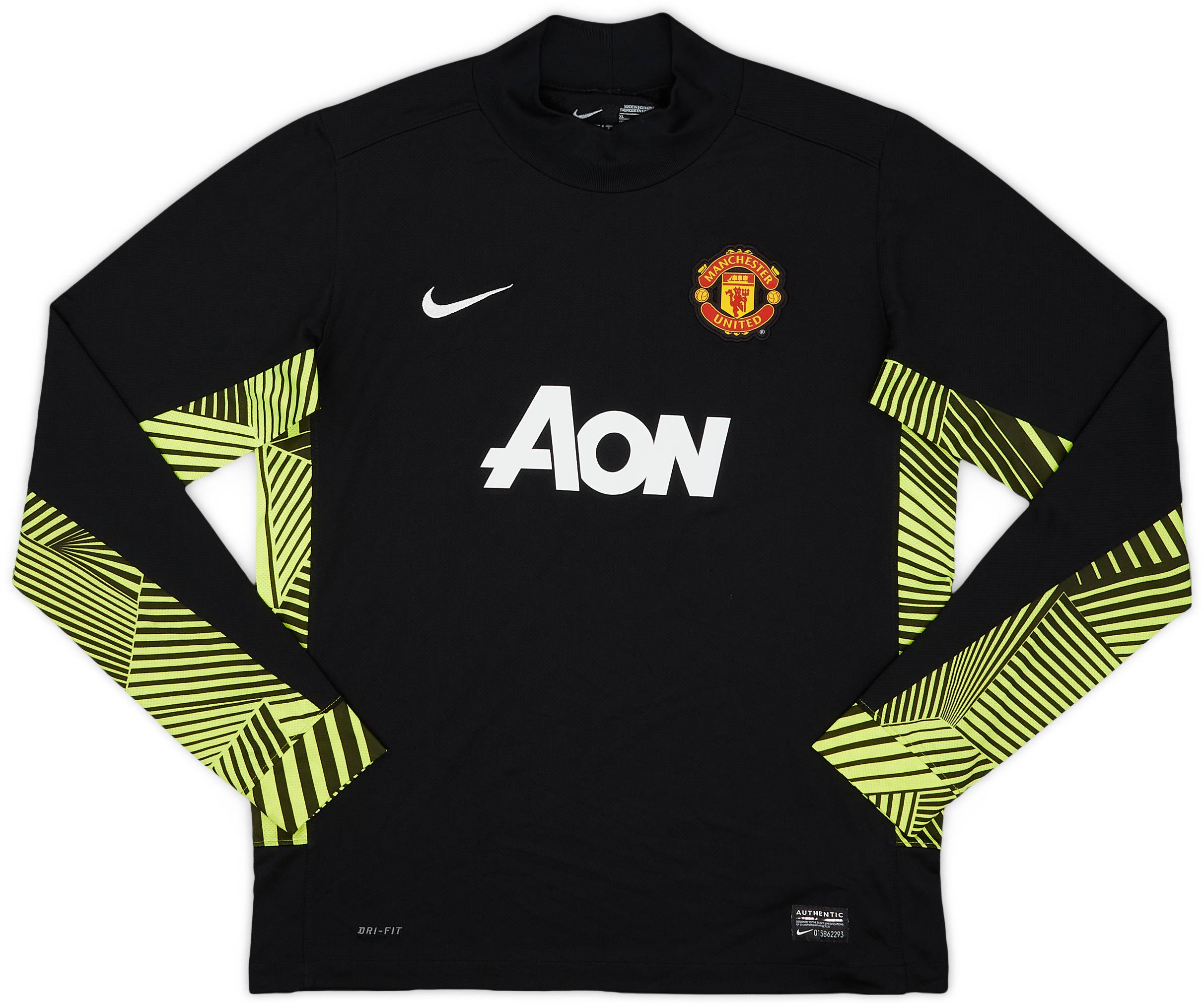 2011-12 Manchester United GK Shirt - 9/10 - (XL.Boys)