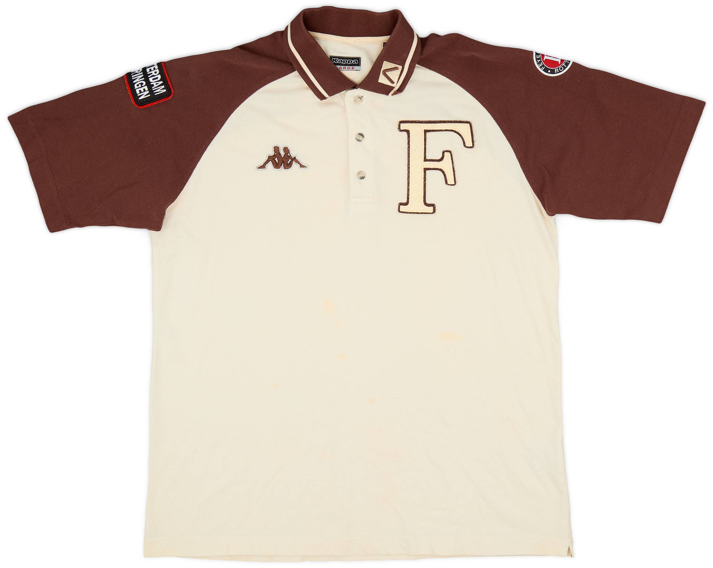 2001-02 Feyenoord Kappa Polo Shirt - 6/10 - (L)