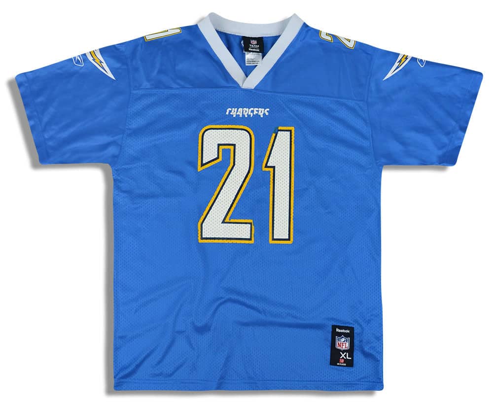 2008-09 San Diego Chargers Tomlinson #21 Reebok Replica Jersey (Alternate) Y
