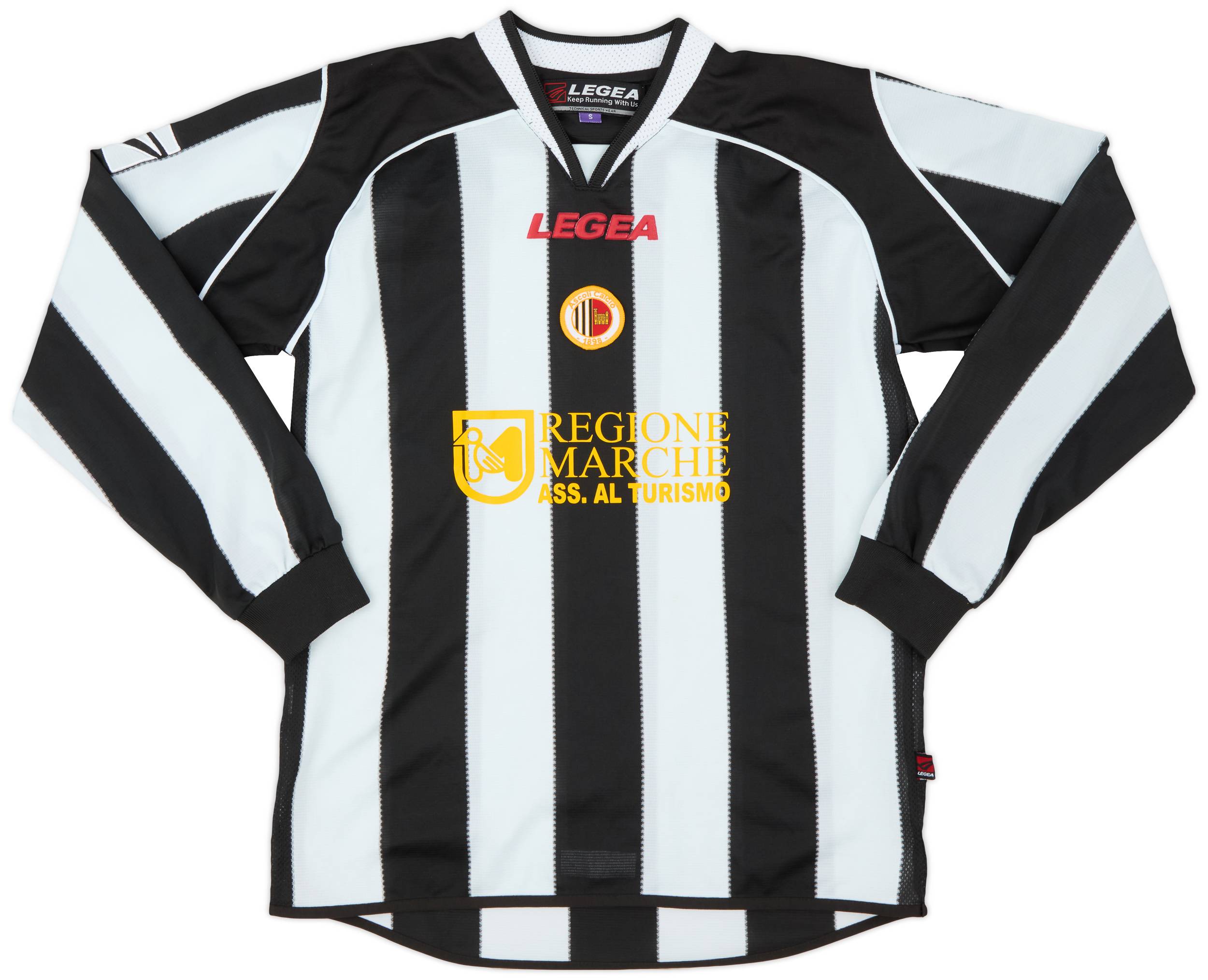 2007-08 Ascolia Legea Training L/S Shirt - 8/10 - (S)