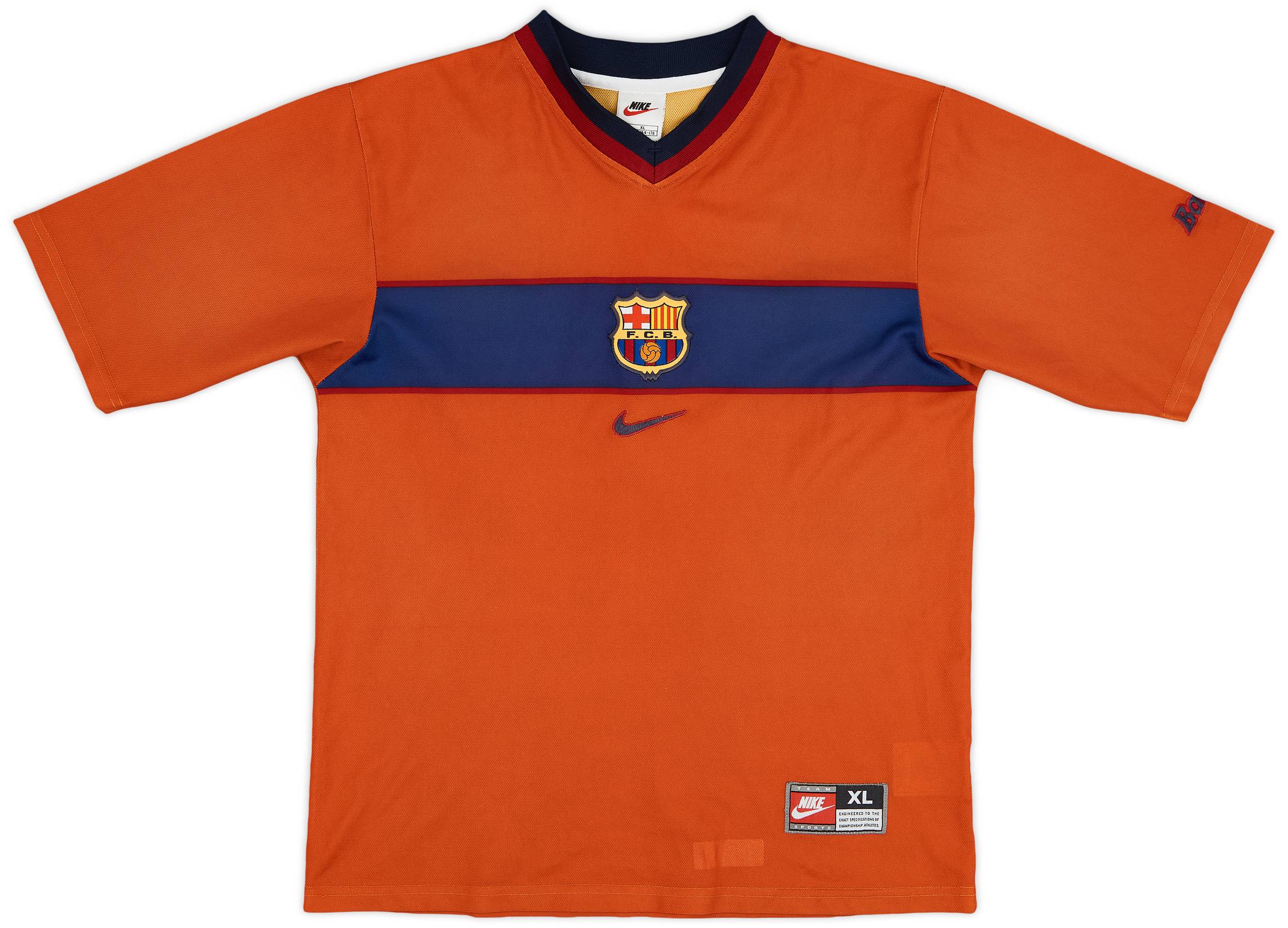 1998-00 Barcelona Basic Third Shirt - 8/10 - (XL.Boys)