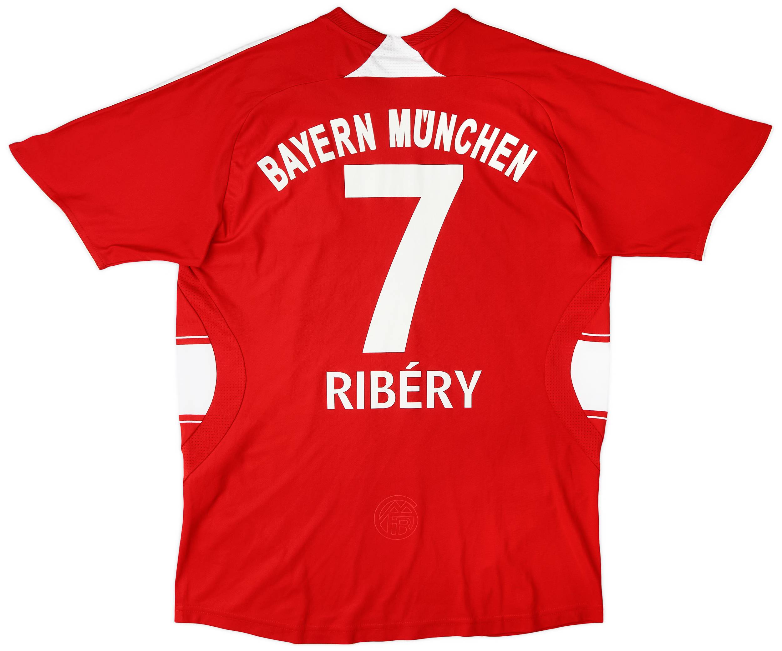 2008-09 Bayern Munich Home Shirt Ribery #7 - 7/10 - (XL.Boys)