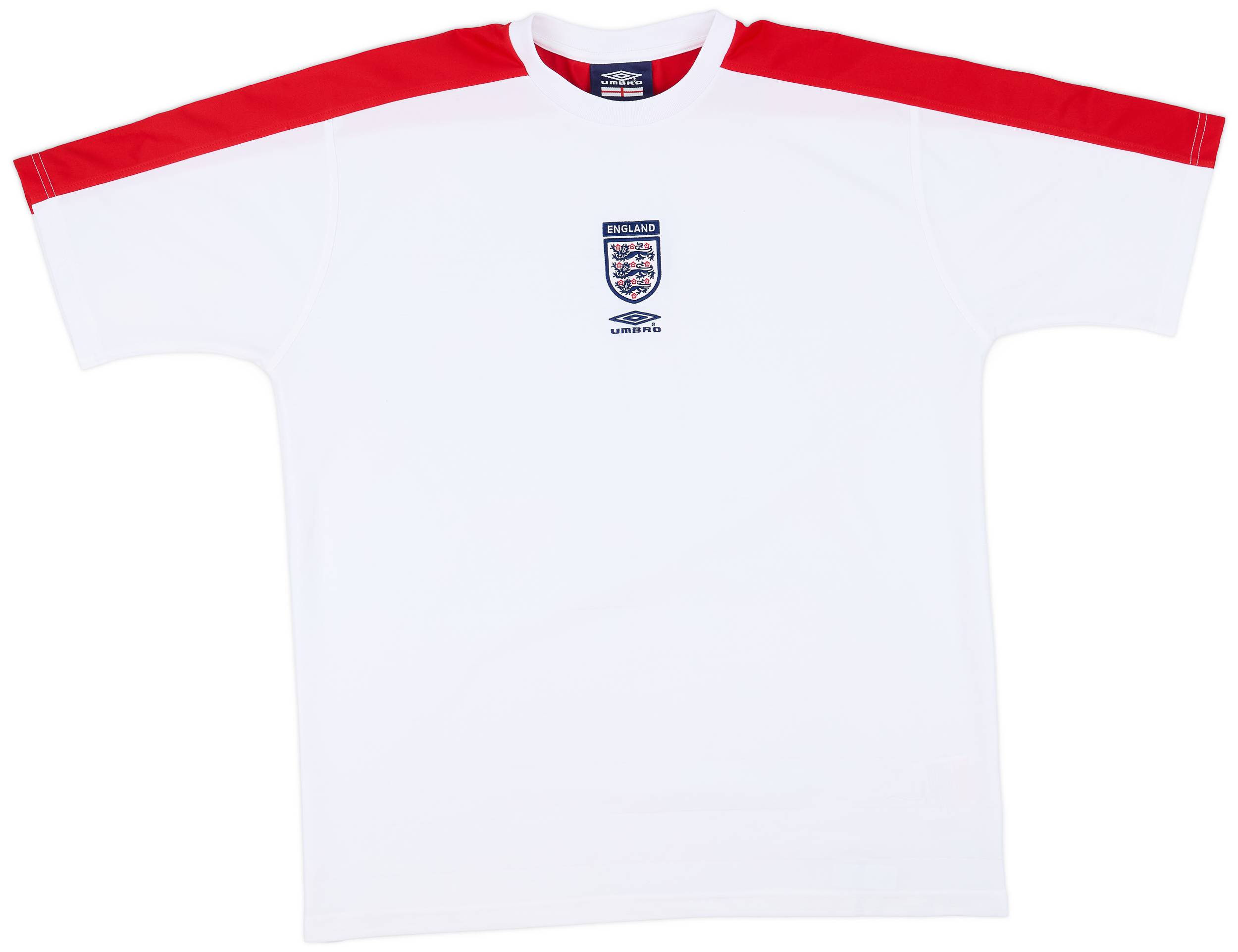 2002-03 England Umbro Training Shirt - 8/10 - (XL)