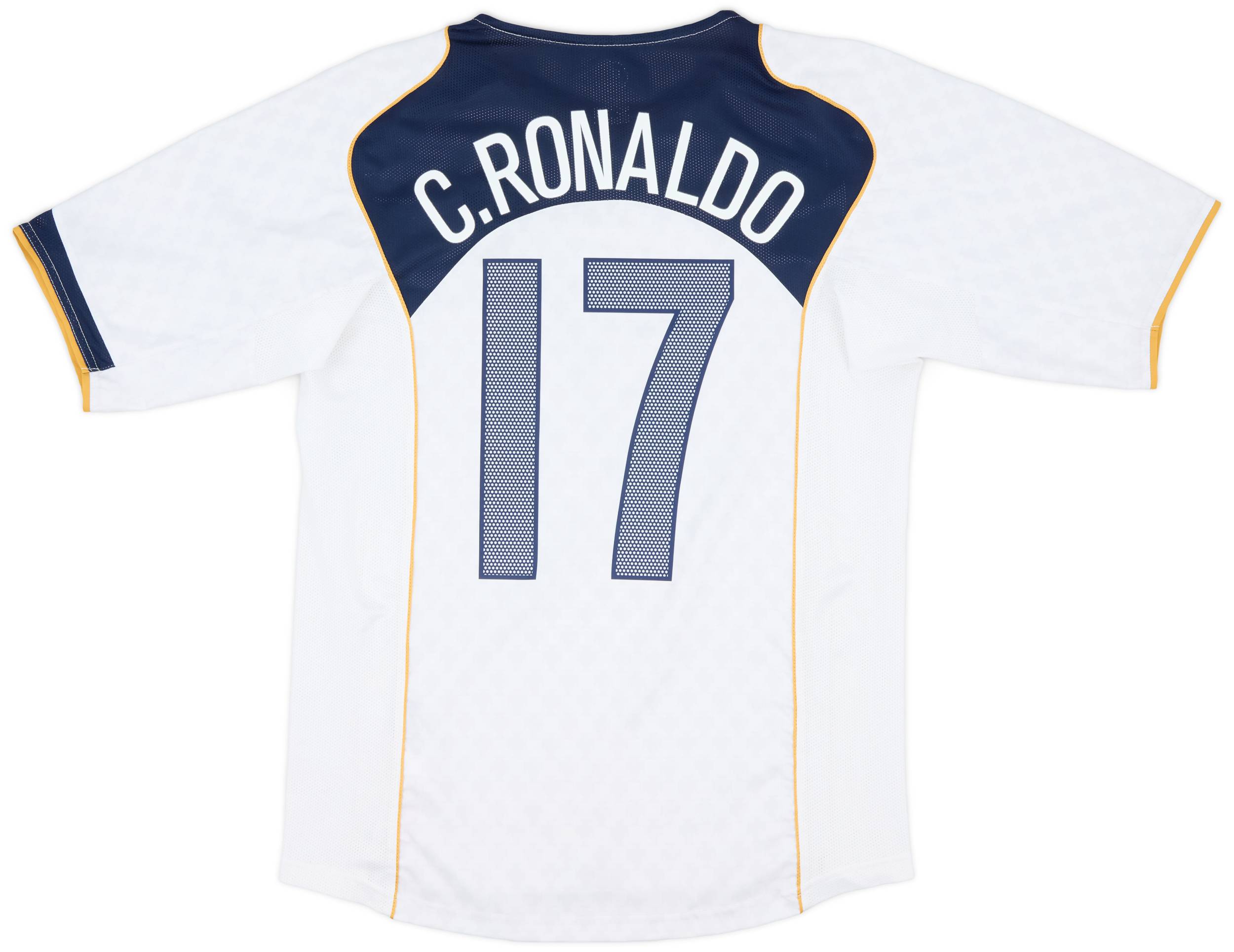 2004-06 Portugal Away Shirt Ronaldo #17 - 8/10 - (S)