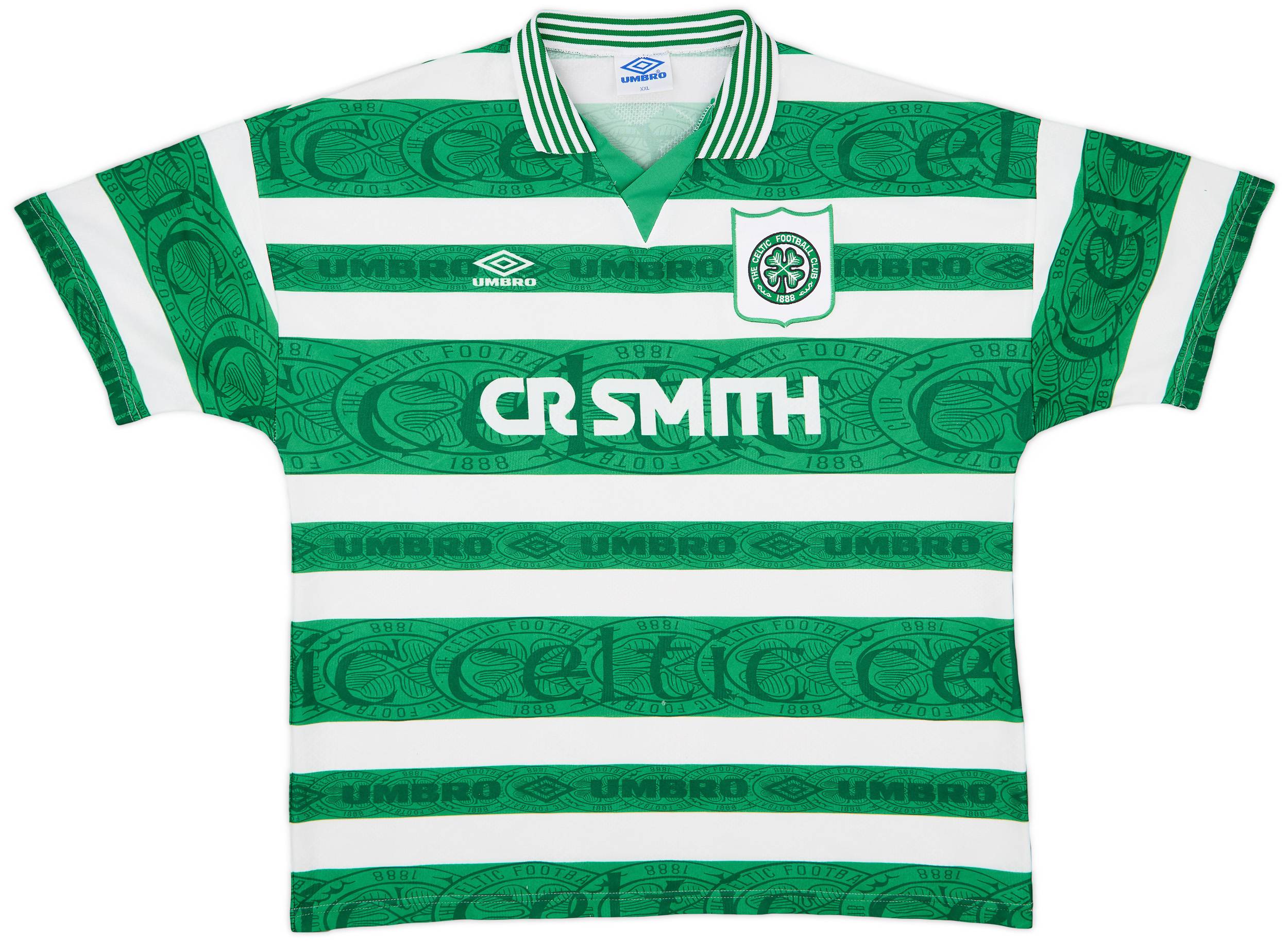 ウェア Celtic 1995/97  Soccer Shirt CELTIC 1995 1997 HOME FOOTBALL SHIRT SOCCER JERSEY UMBRO sz