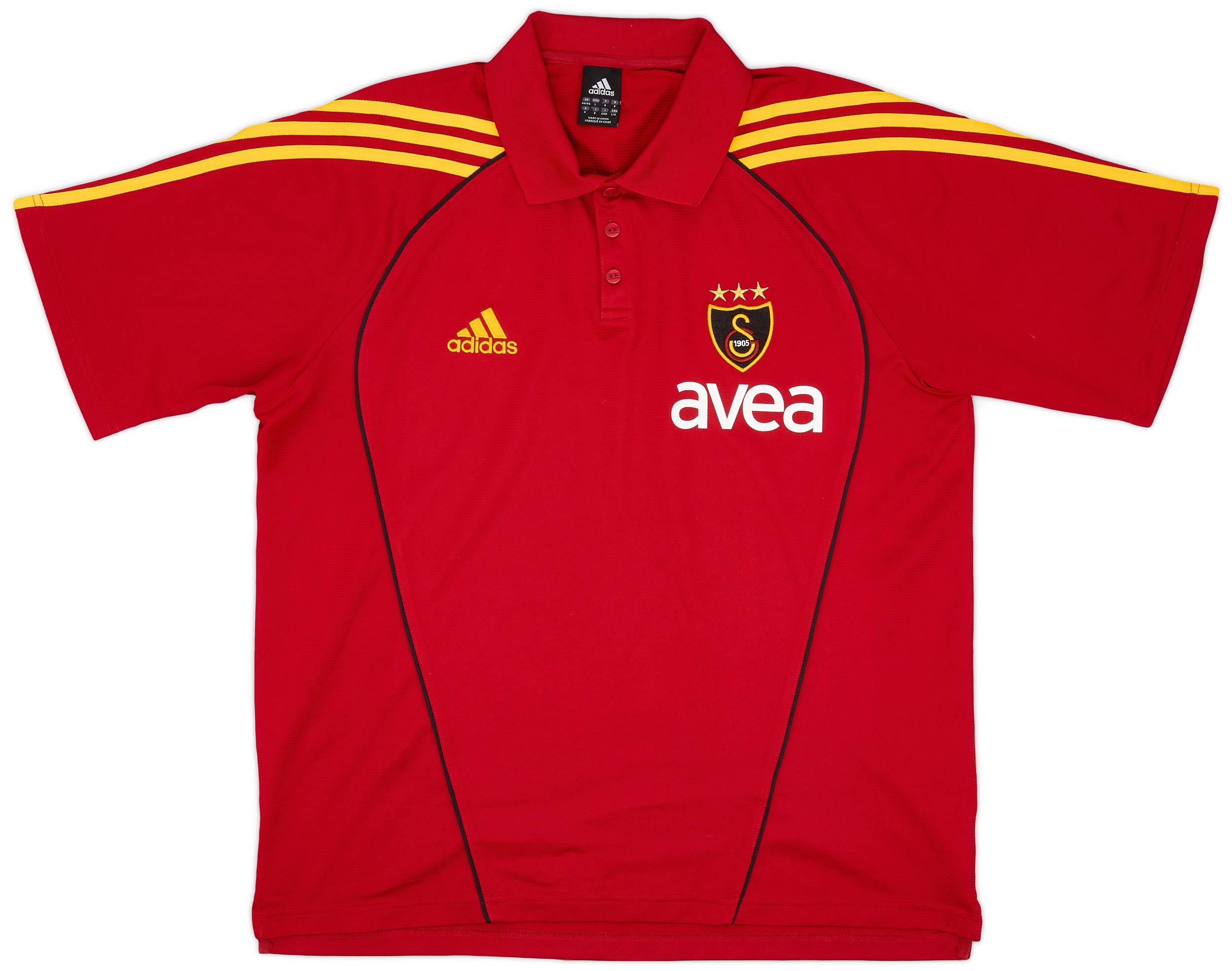 2005-06 Galatasaray adidas Polo Shirt - 8/10 - (L/XL)