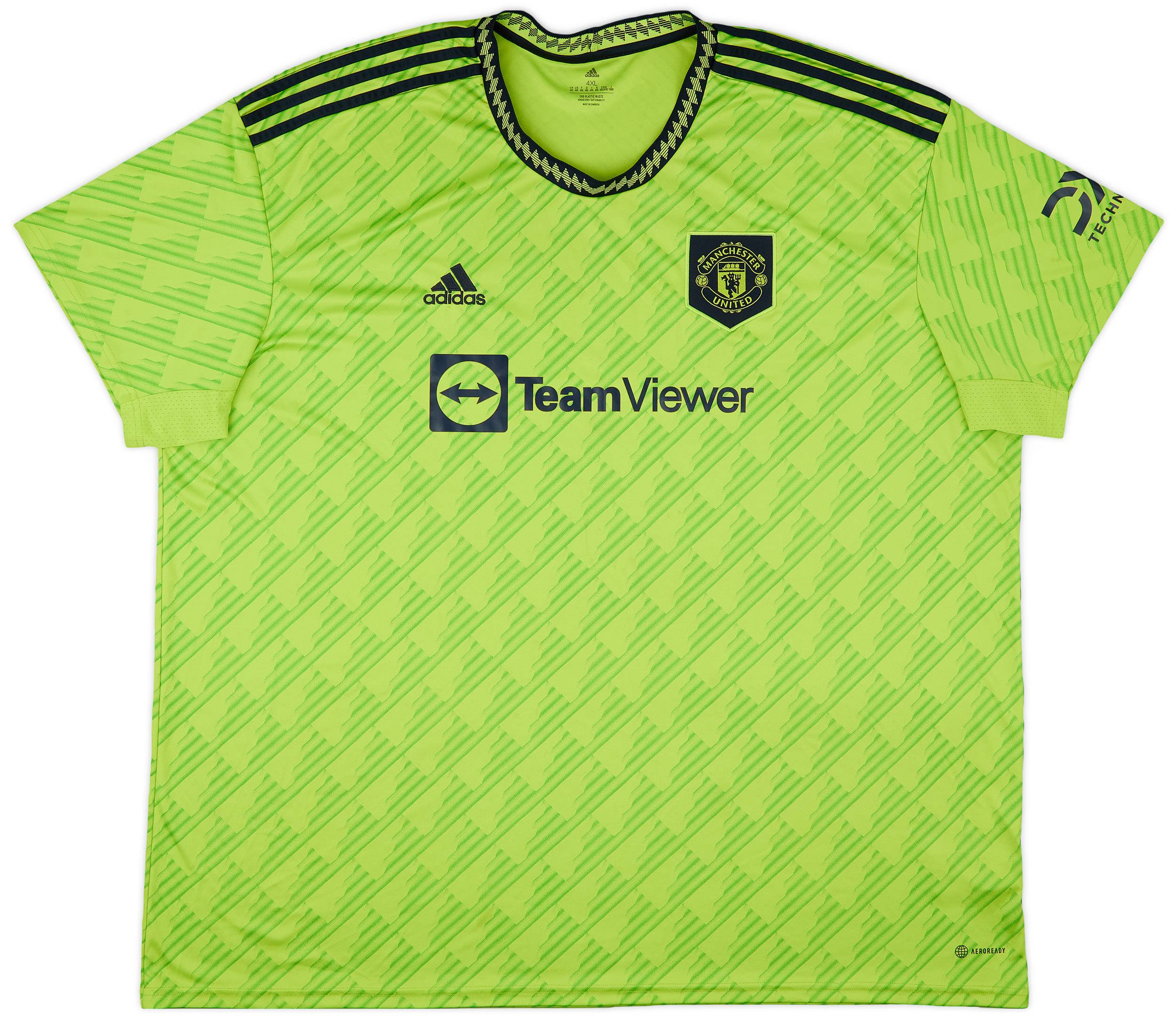 2022-23 Manchester United Third Shirt - 10/10 - (4XL)