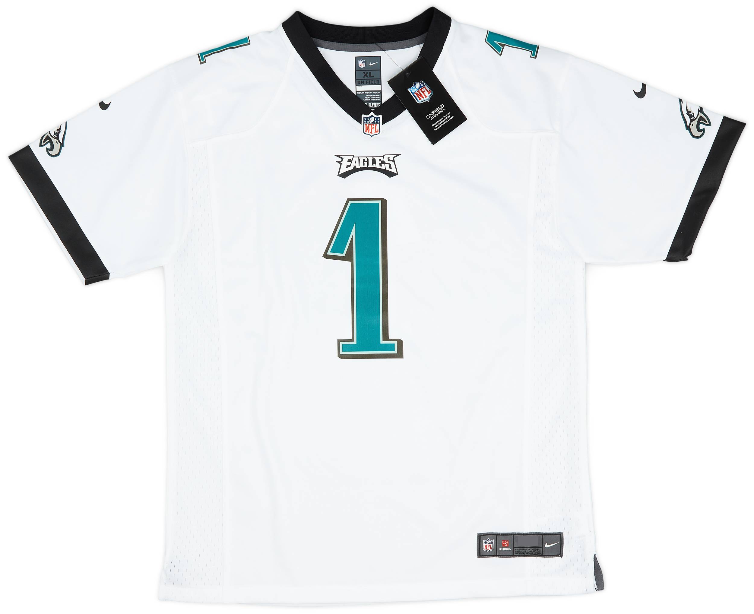 2020 23 Philadelphia Eagles Hurts 1 Nike Game Away Jersey XL.Kids