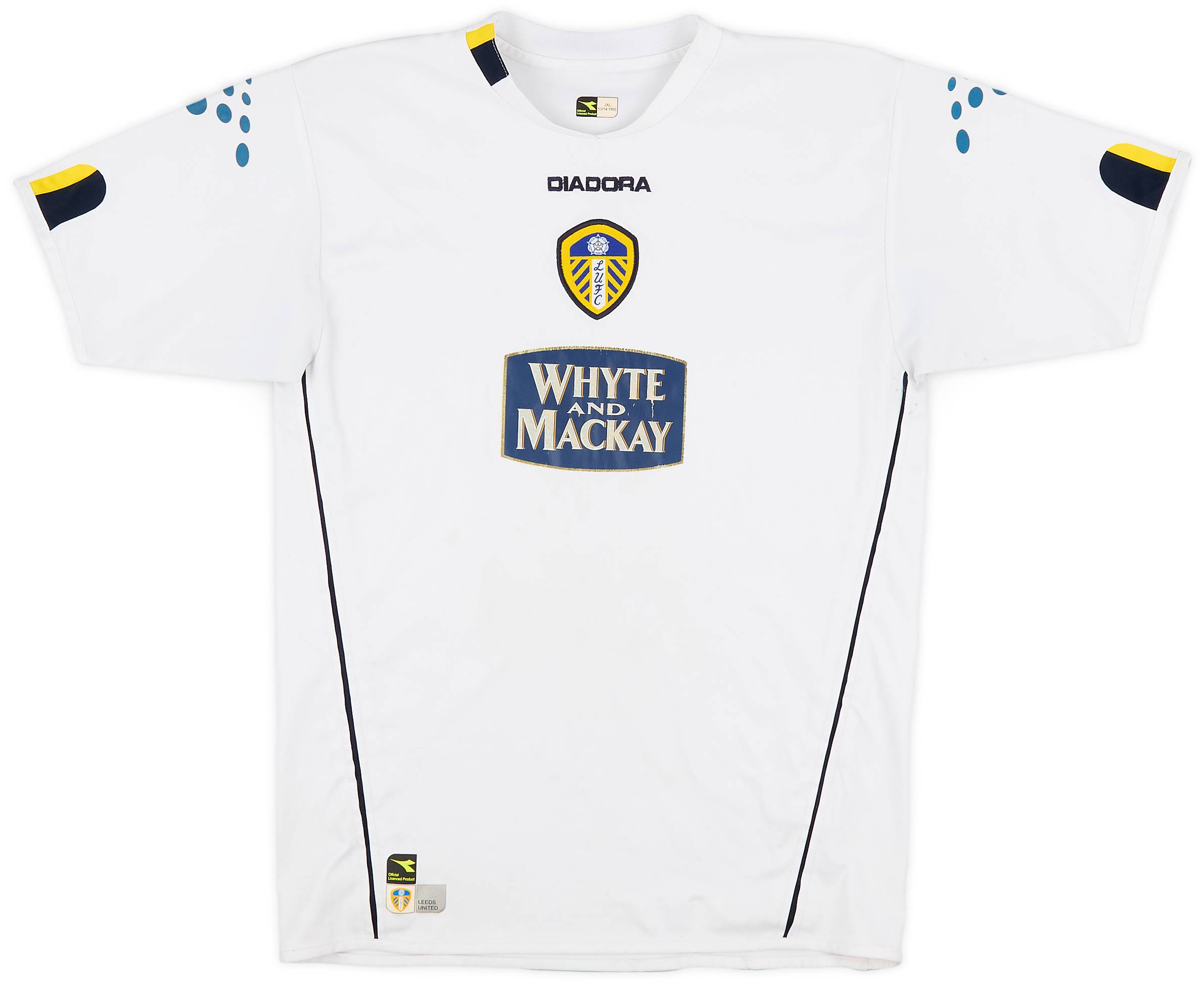 2003-04 Leeds United Home Shirt - 6/10 - (XL.Boys)