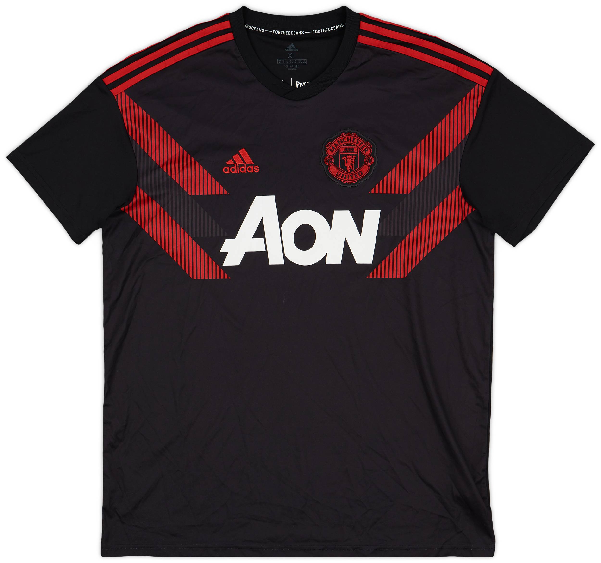 2018-19 Manchester United adidas Training Shirt - 8/10 - (XL)