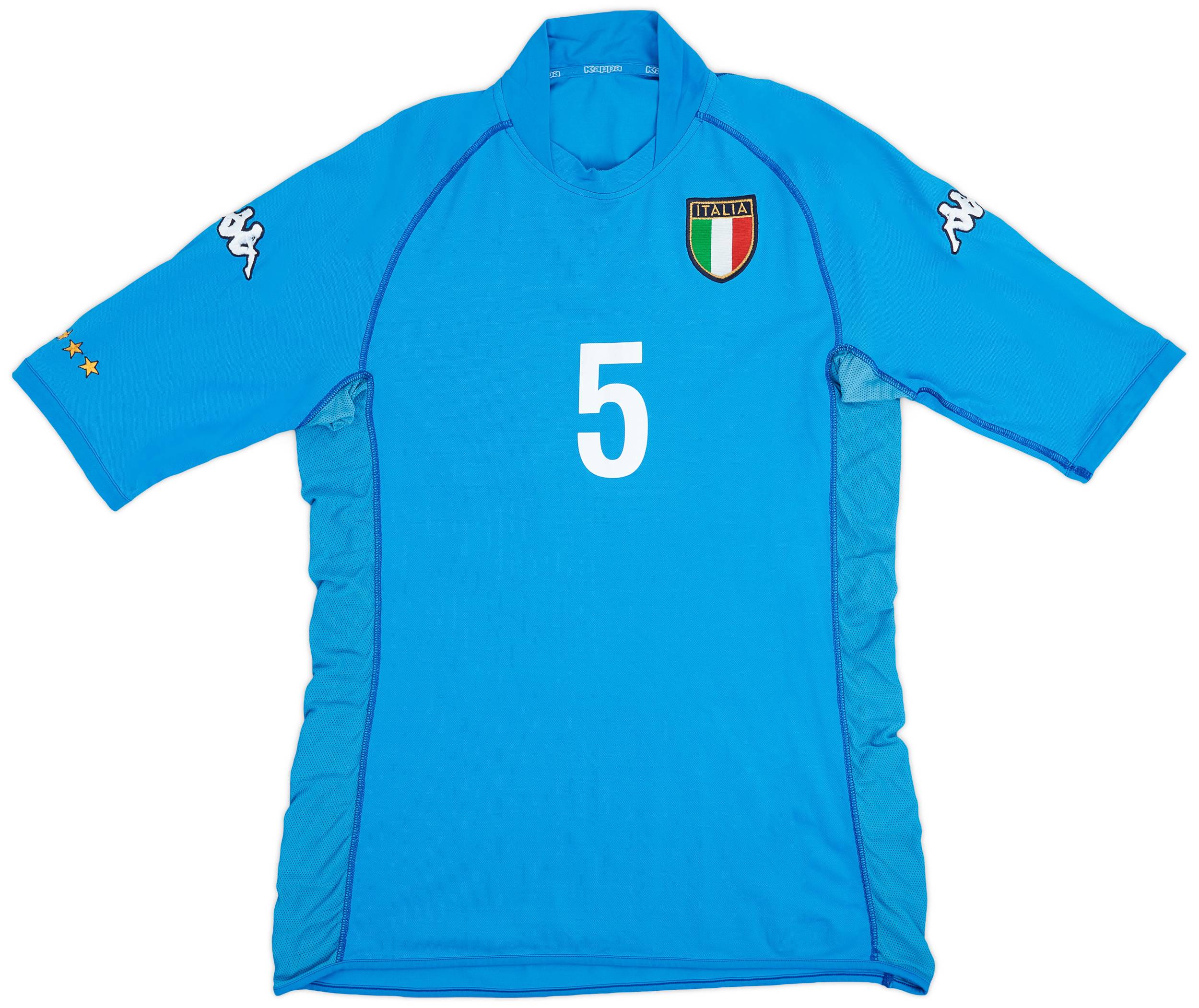 ウェア ITALIA #4 CANNAVARO 1997-98 Italy Nike Cannavaro #4 match-issue long-sleeve