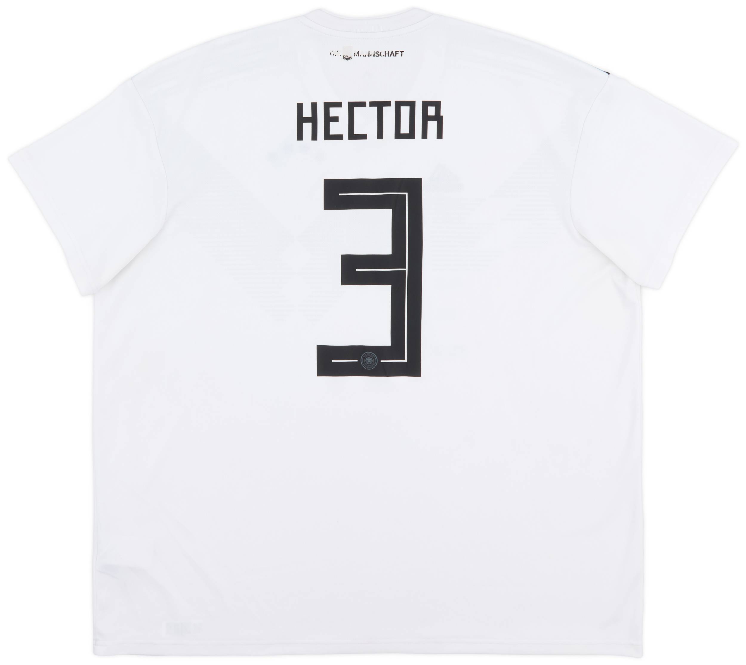 2018-19 Germany Home Shirt Hector #3 - 5/10 - (3XL)