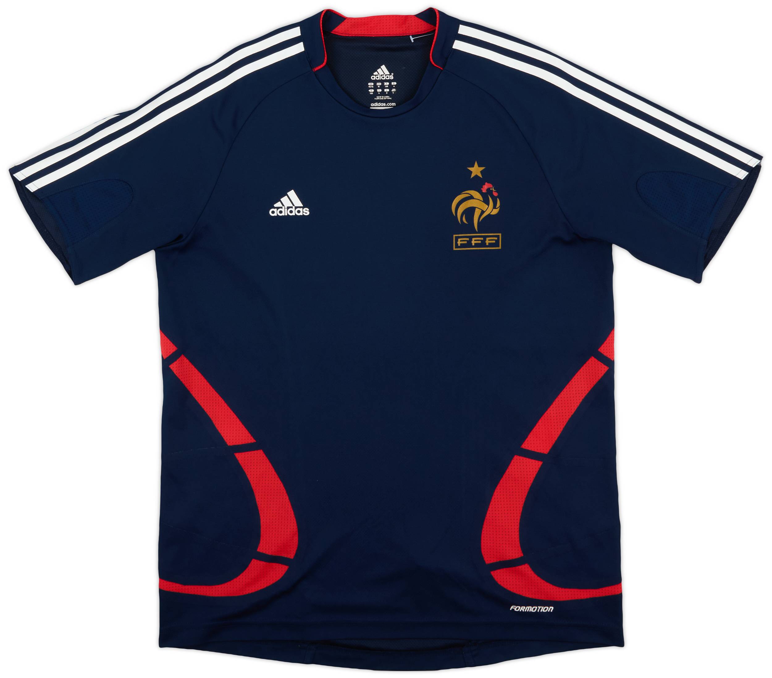 2008 09 France adidas Formotion Training Shirt 9 10 M