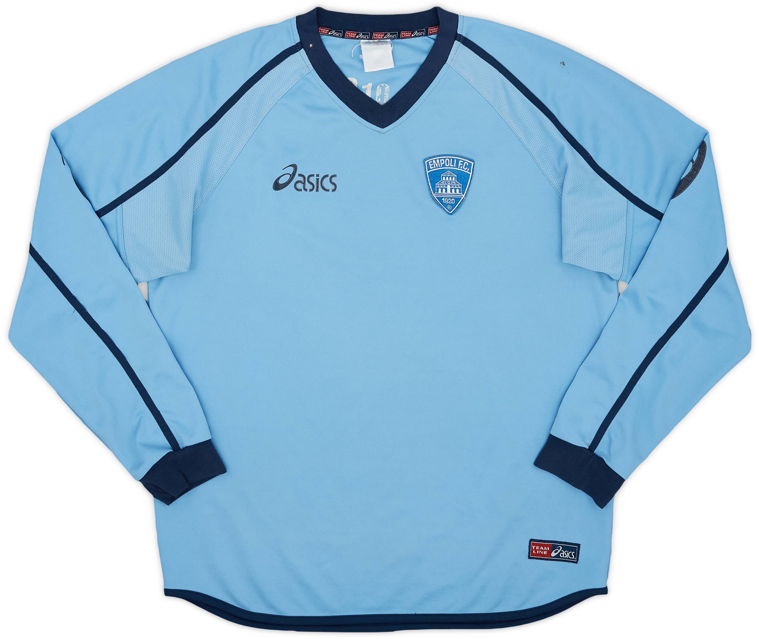 2004-05 Empoli Asics Training L/S Shirt - 7/10 - (XL)