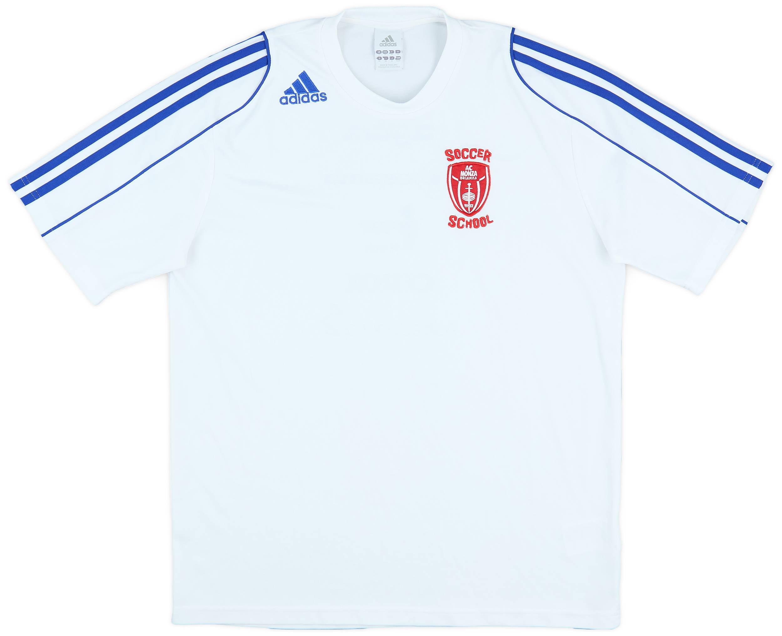 2008-09 Monza 'Soccer School' adidas Training Shirt - 9/10 - (M)