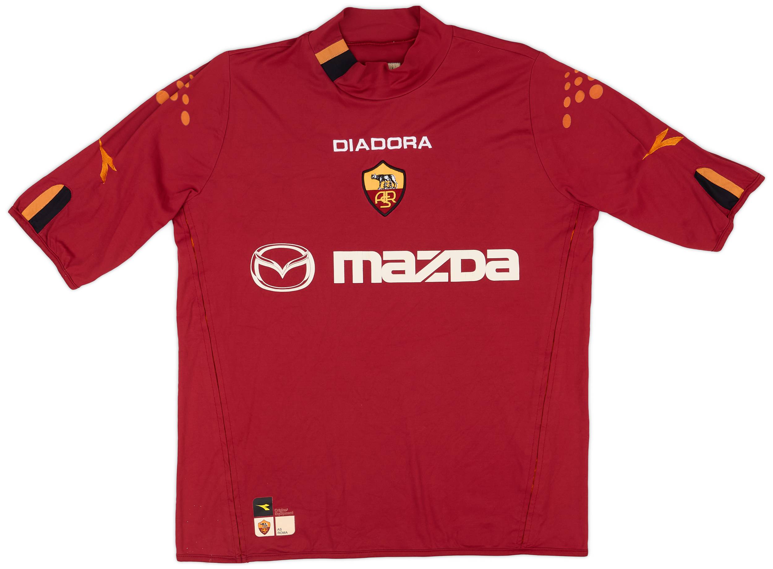 2003-04 Roma Home Shirt - 6/10 - (L)