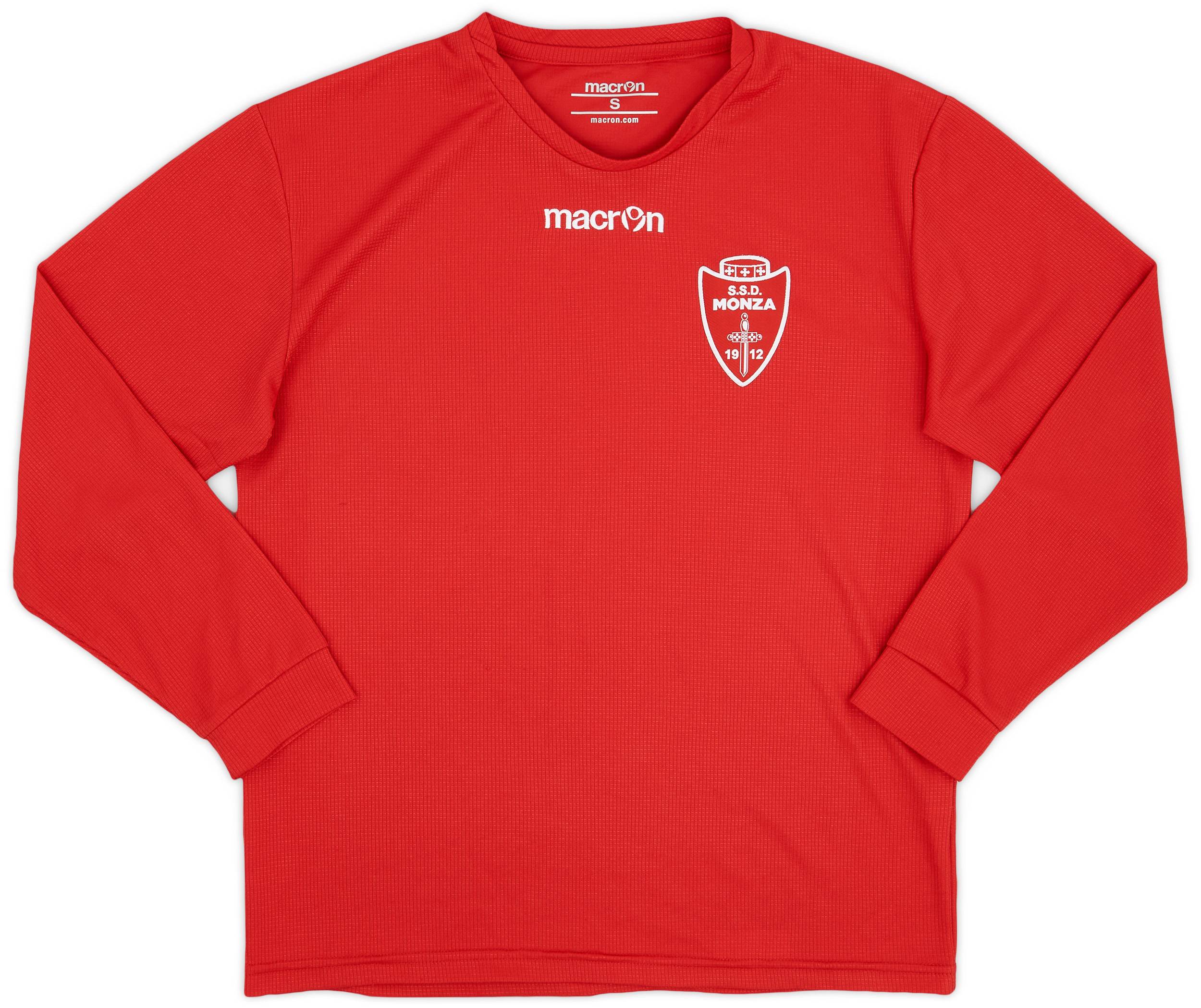 2016-17 Monza Macron Training L/S Shirt - 8/10 - (S)