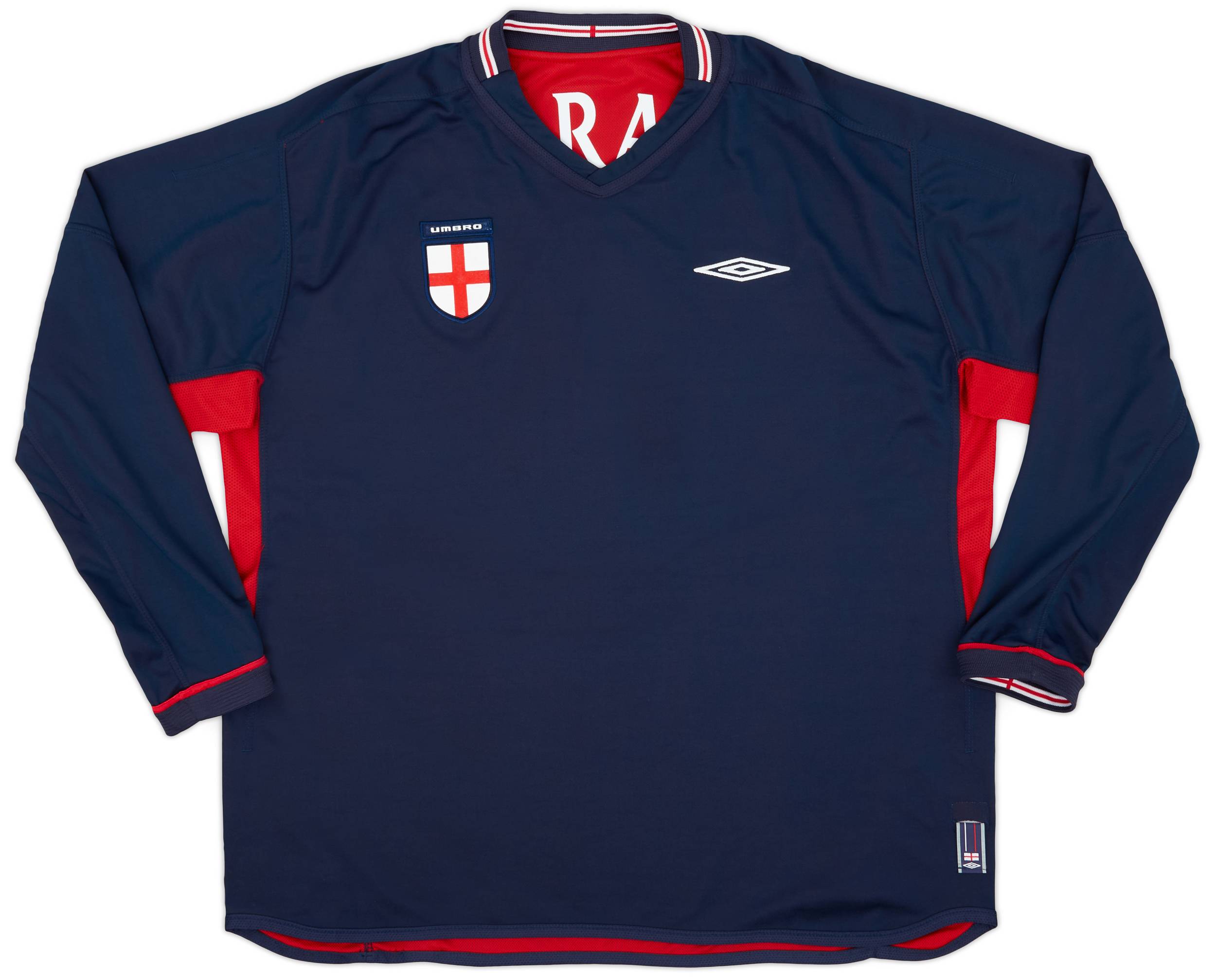 ウェア Steven Gerrard 2002-04 England Away 2008-10 England Away Shirt Gerrard #4 - 8/10 - (L)