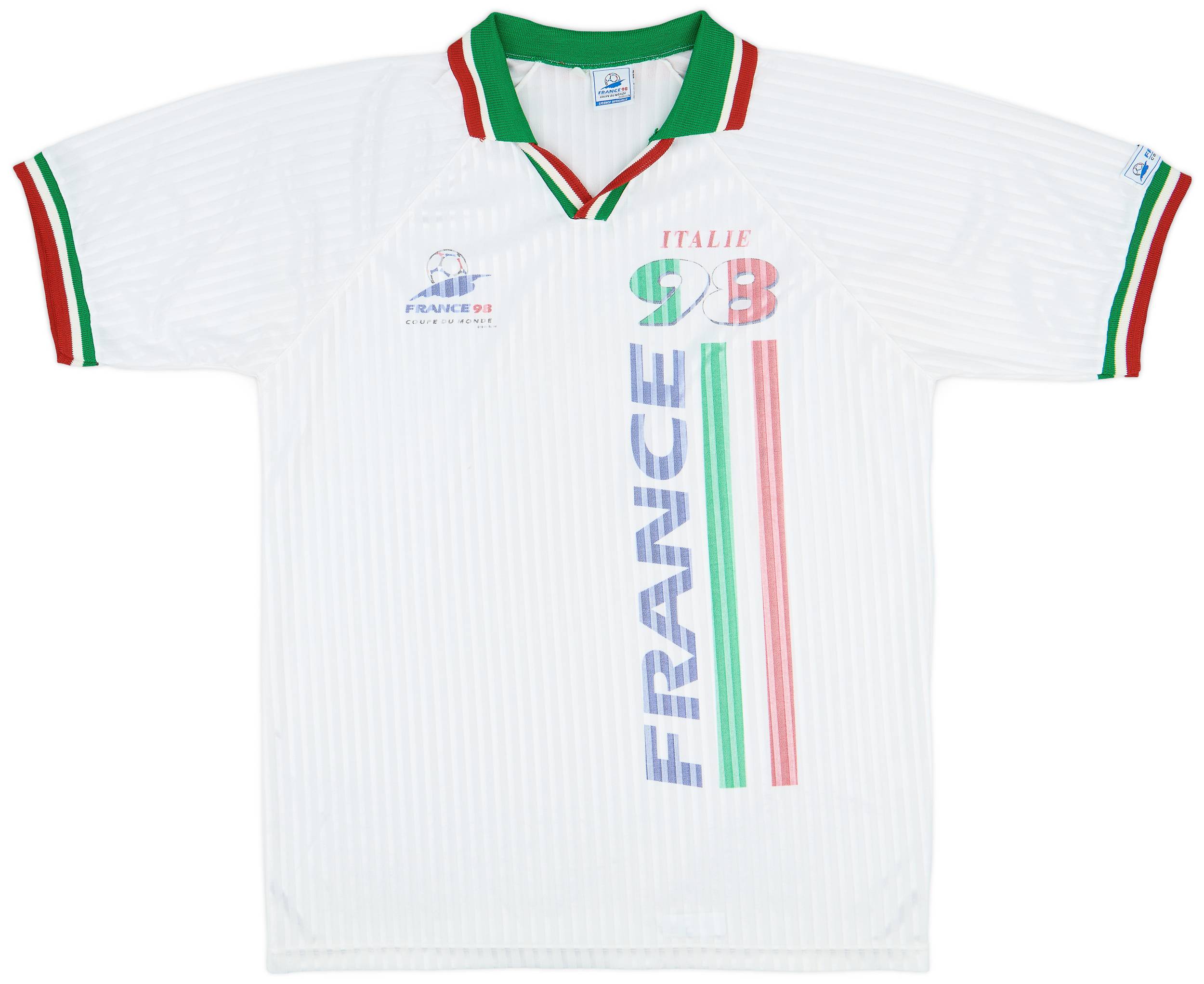 1998 Italy World Cup Training Shirt - 7/10 - (XL)