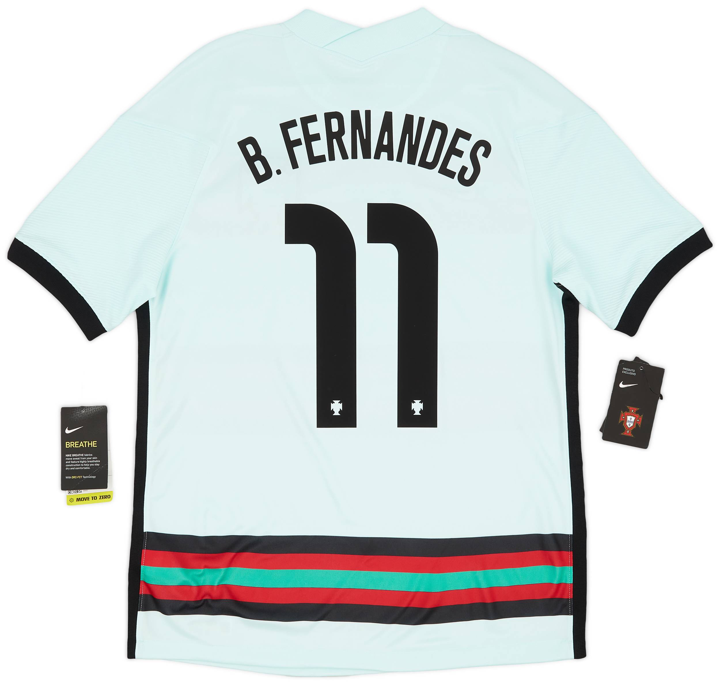 2020-22 Portugal Away Shirt B.Fernandes #11 (M)