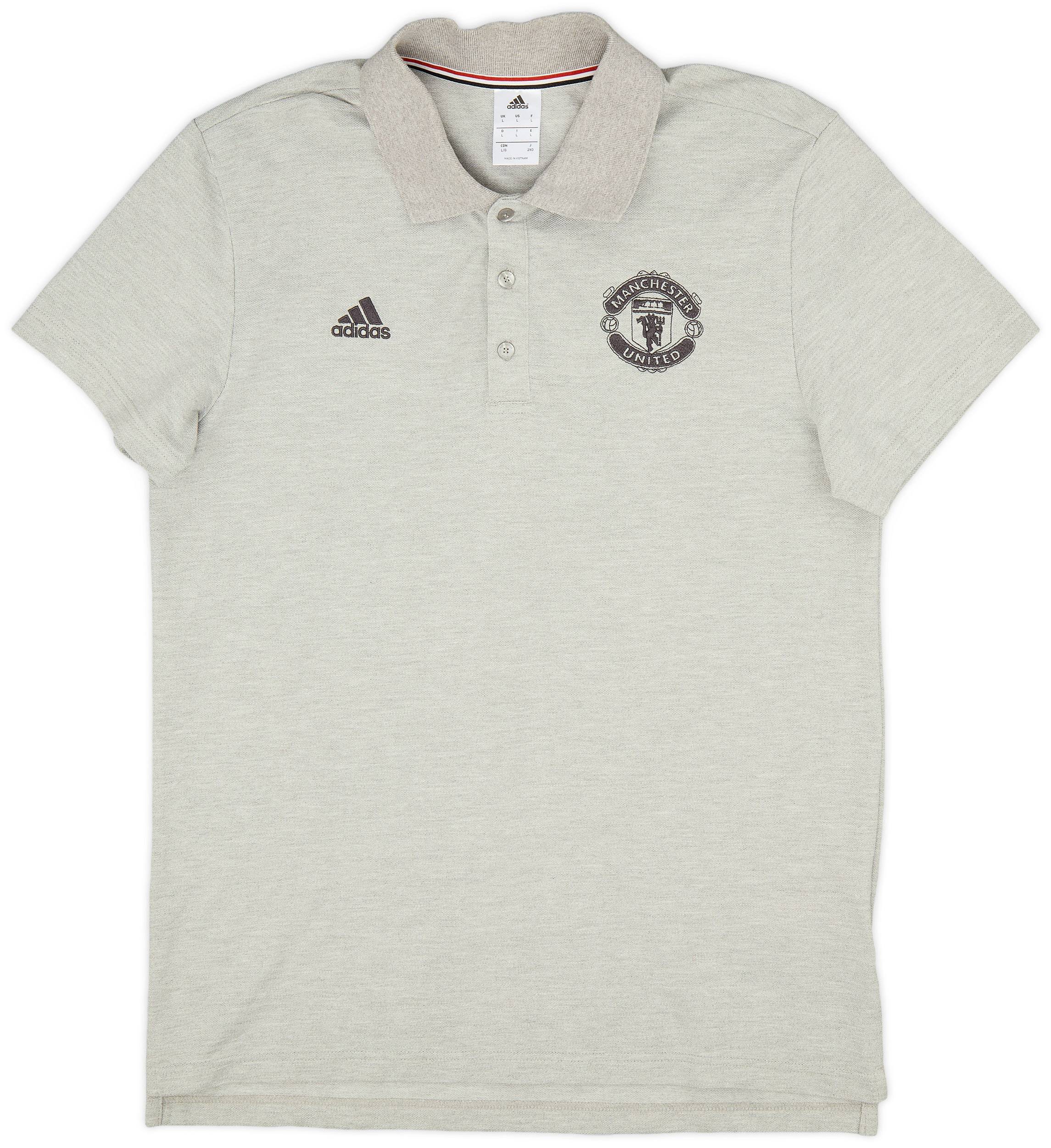 2015-16 Manchester United adidas Polo Shirt - 9/10 - (L)