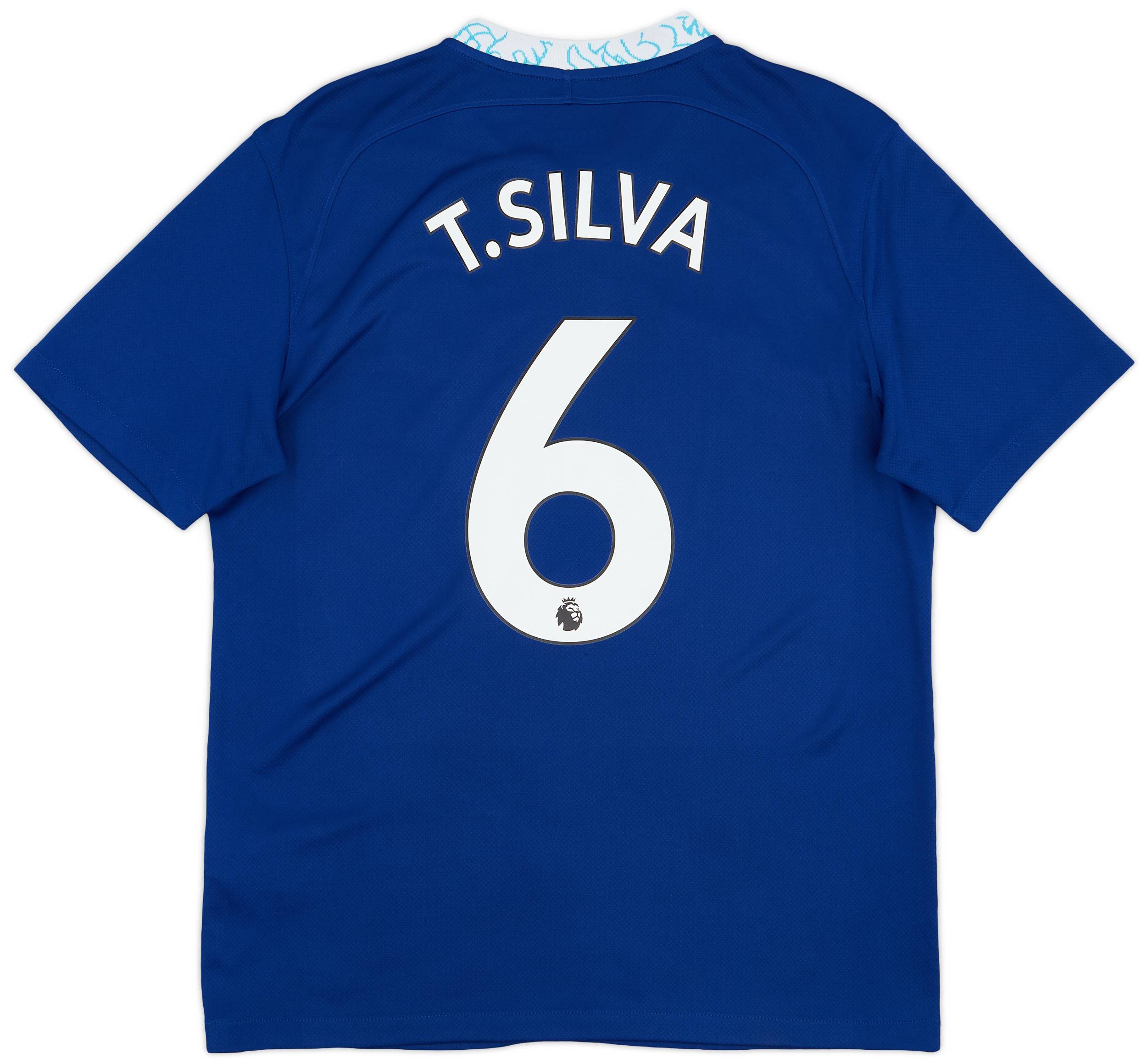 2022-23 Chelsea Home Shirt T.Silva #6 - 8/10 - (M)