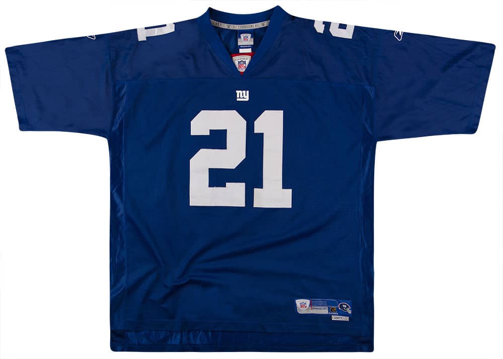 2005-06 New York Giants Barber #21 Reebok Premier Jersey (Home) XXL