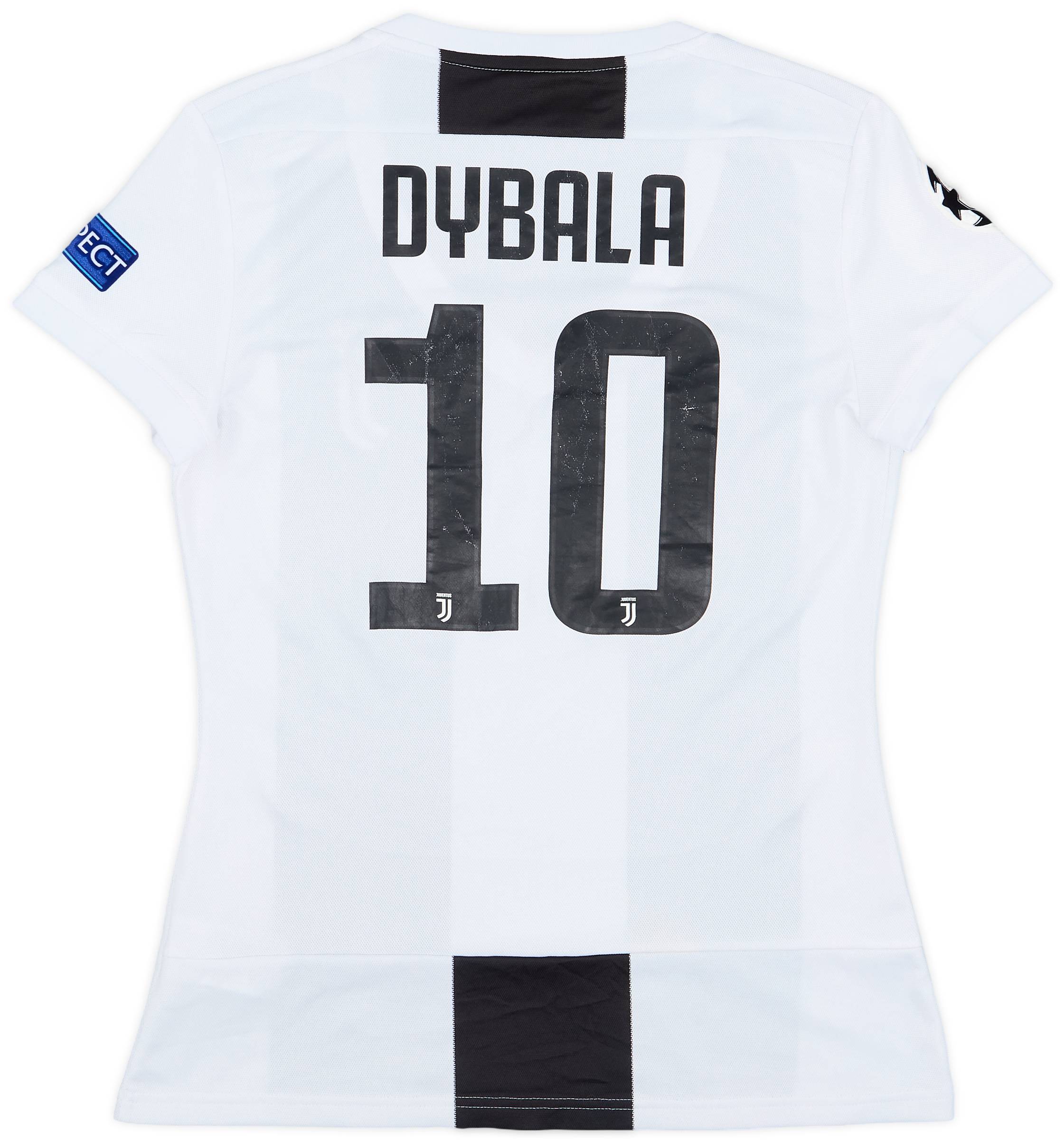 2018-19 Juventus Home Shirt Dybala #10 - 7/10 - (Women's M)