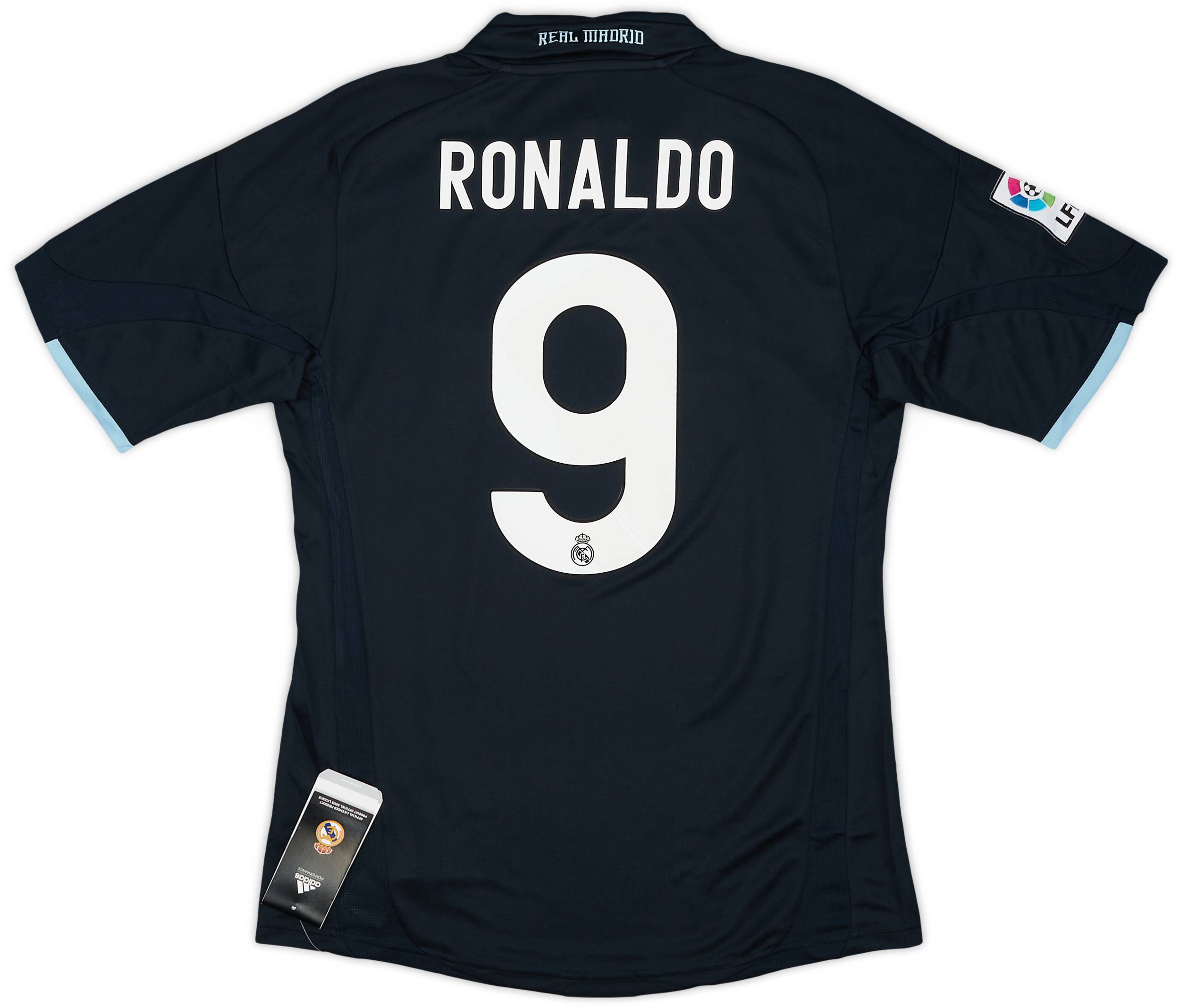 2009-10 Real Madrid Away Shirt Ronaldo #9 (S)