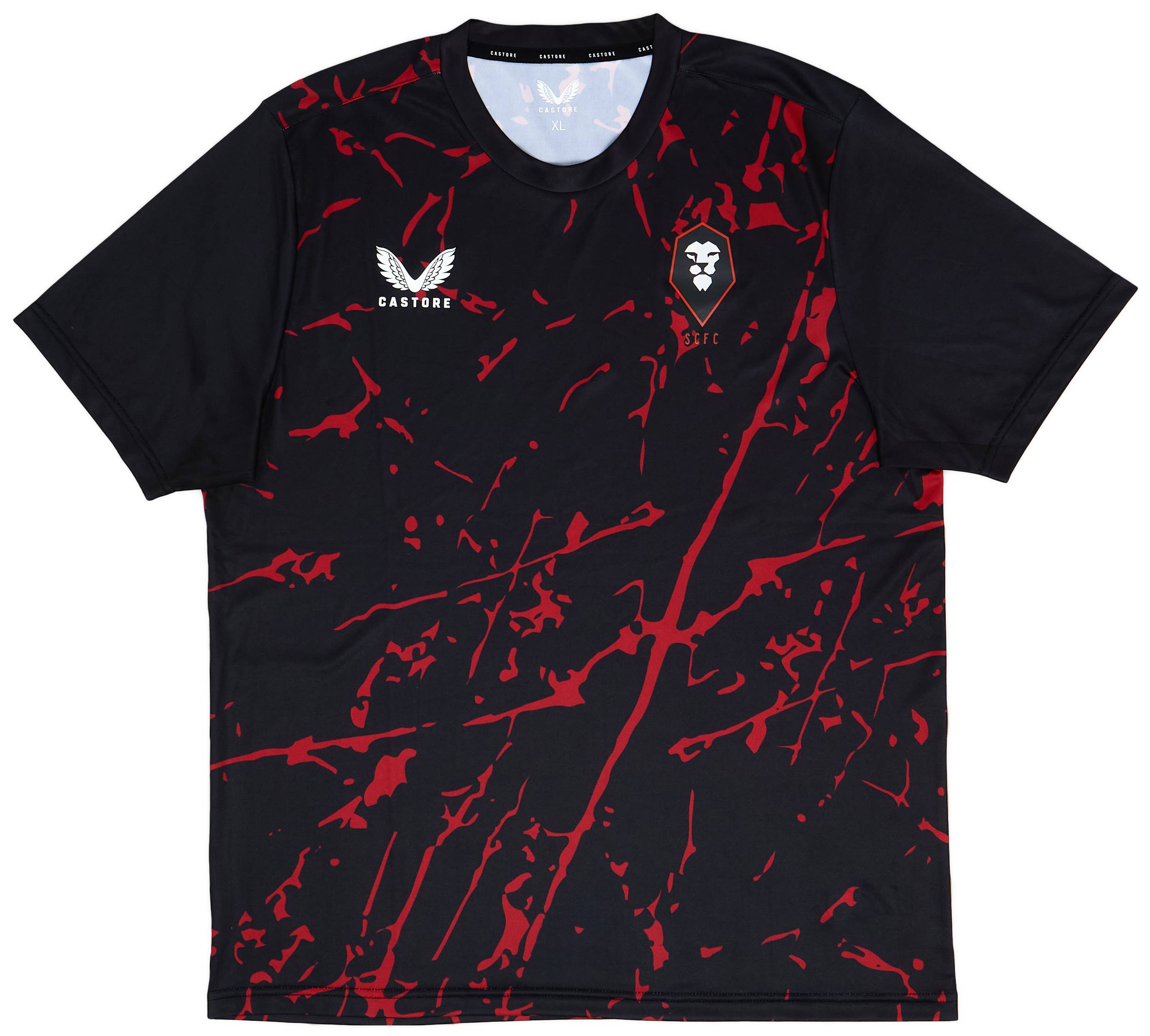 2022-23 Salford City Castore Training Shirt - 8/10 - (XL)