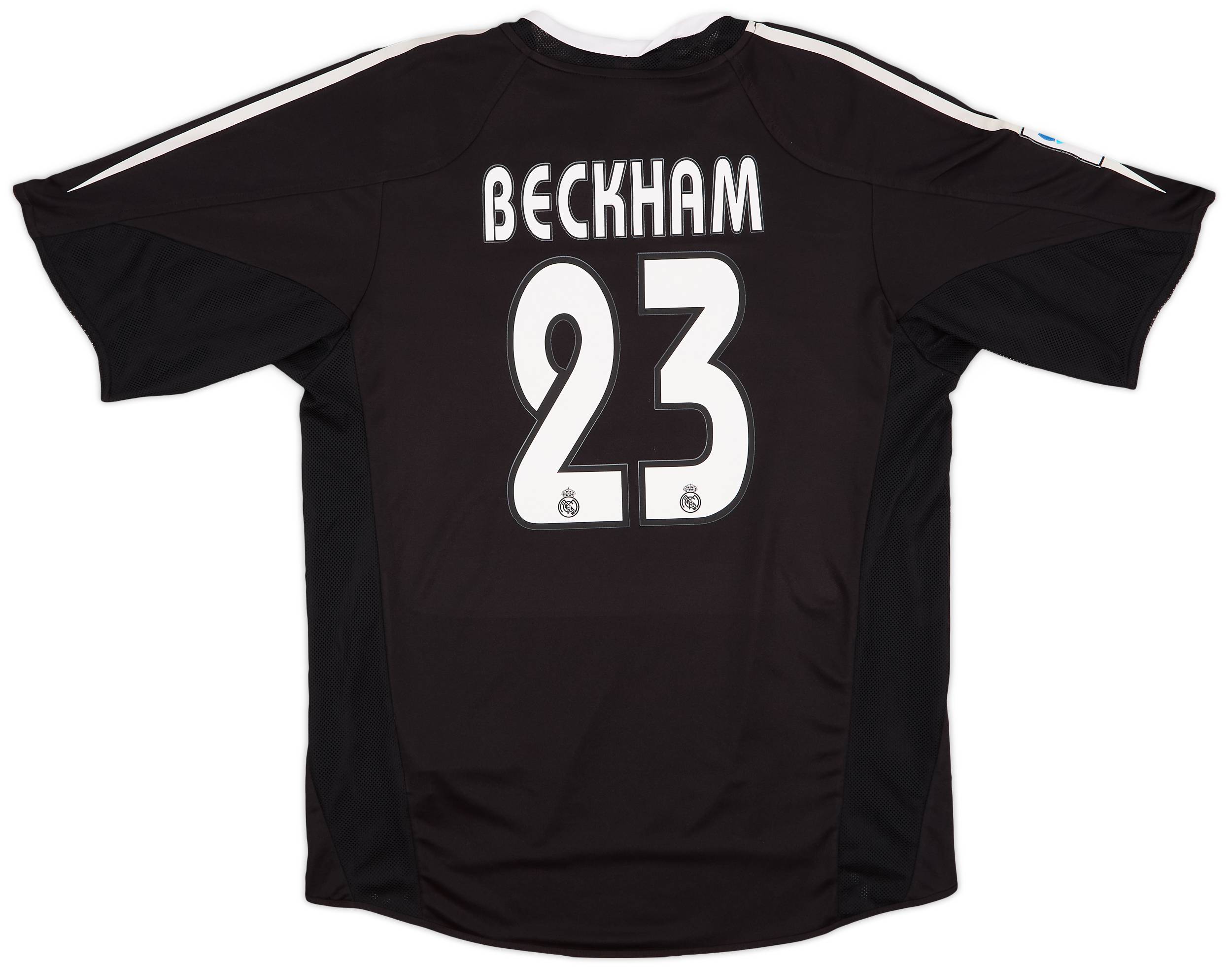 2004-05 Real Madrid Away Shirt Beckham #23 (M)
