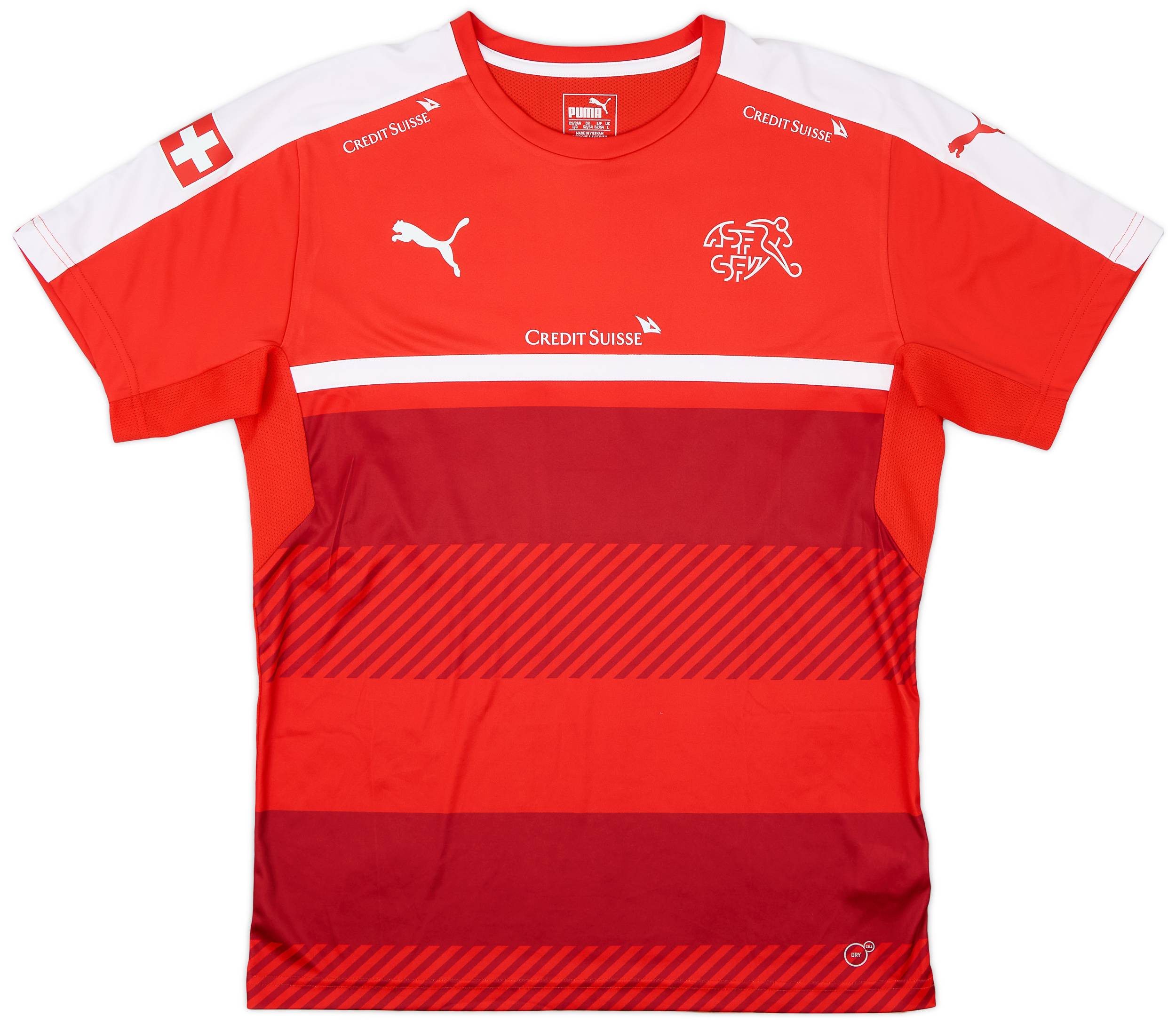 2016-17 Switzerland Puma Training Shirt - 9/10 - (L)
