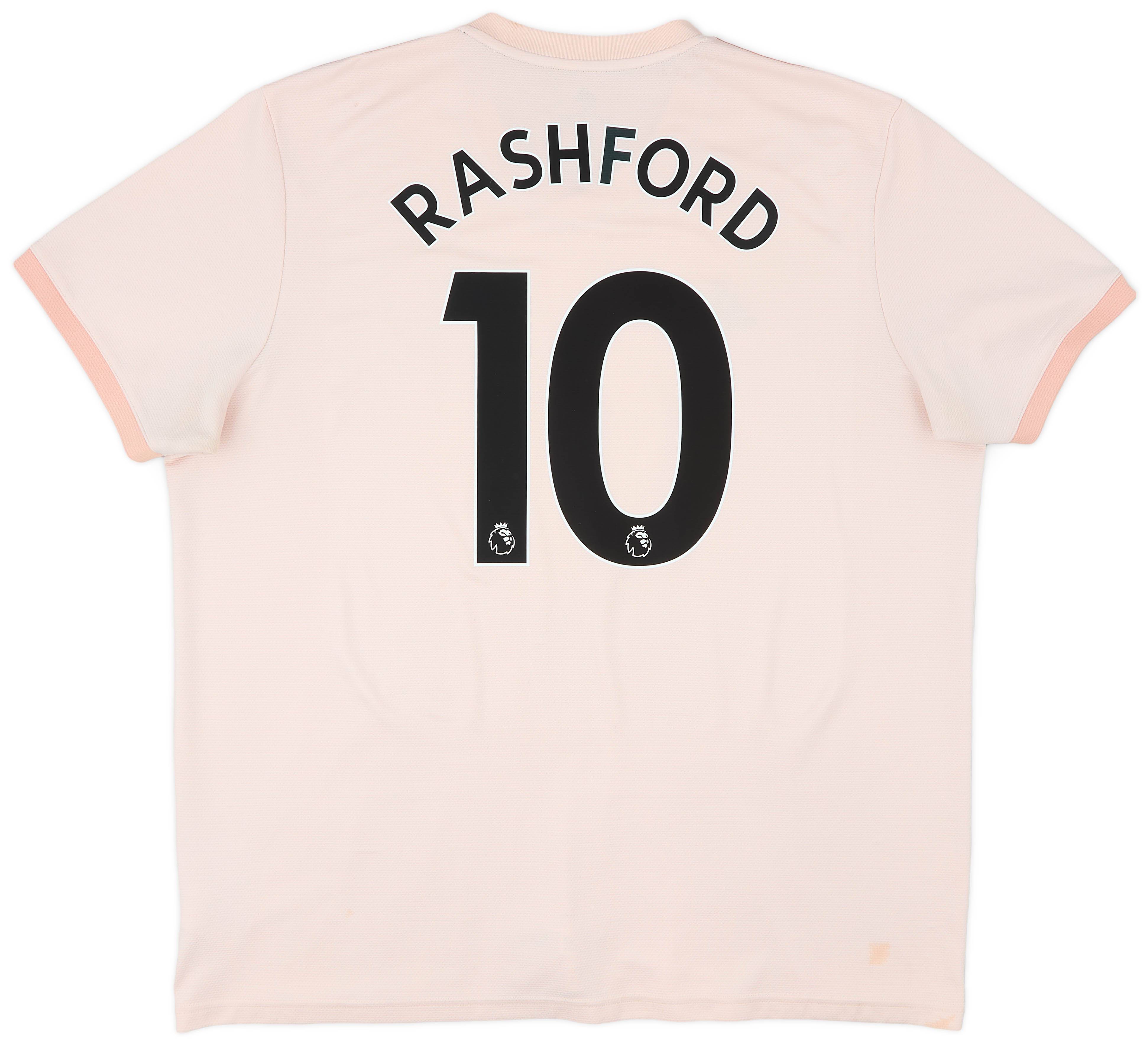 2018-19 Manchester United Away Shirt Rashford #10 - 6/10 - (XXL)