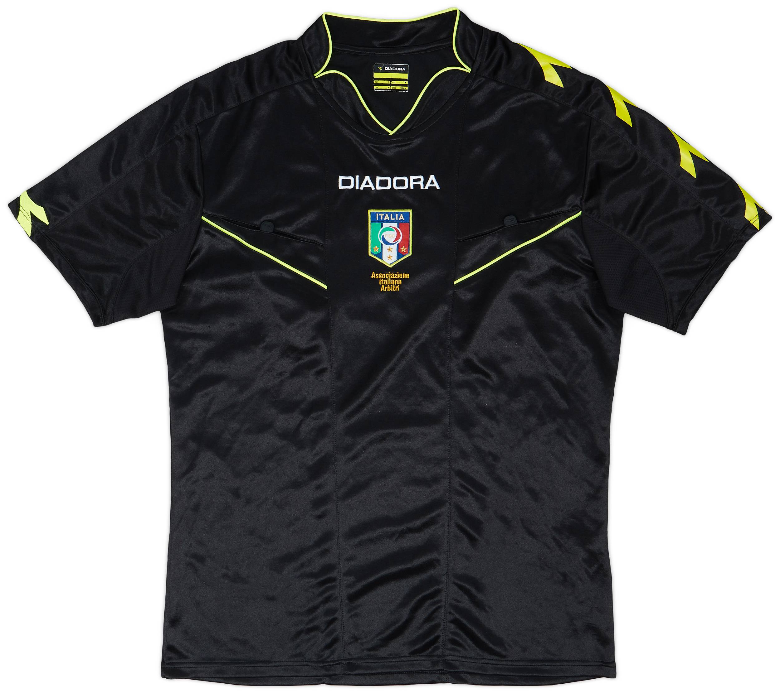 2013 14 Italy Diadora Referee Shirt 8 10 M