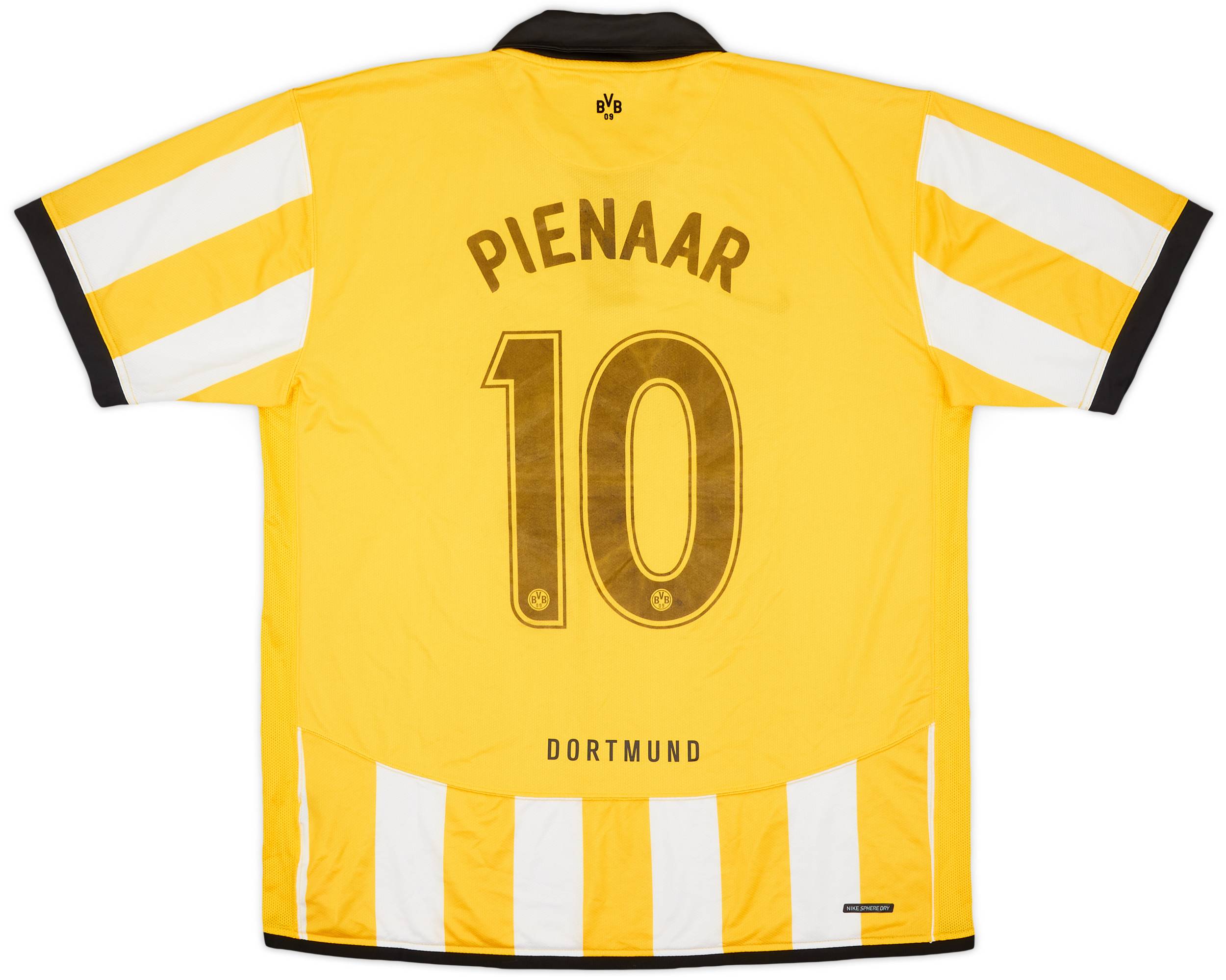 2006-07 Borussia Dortmund Home Shirt Pienaar #10 - 6/10 - (XXL)