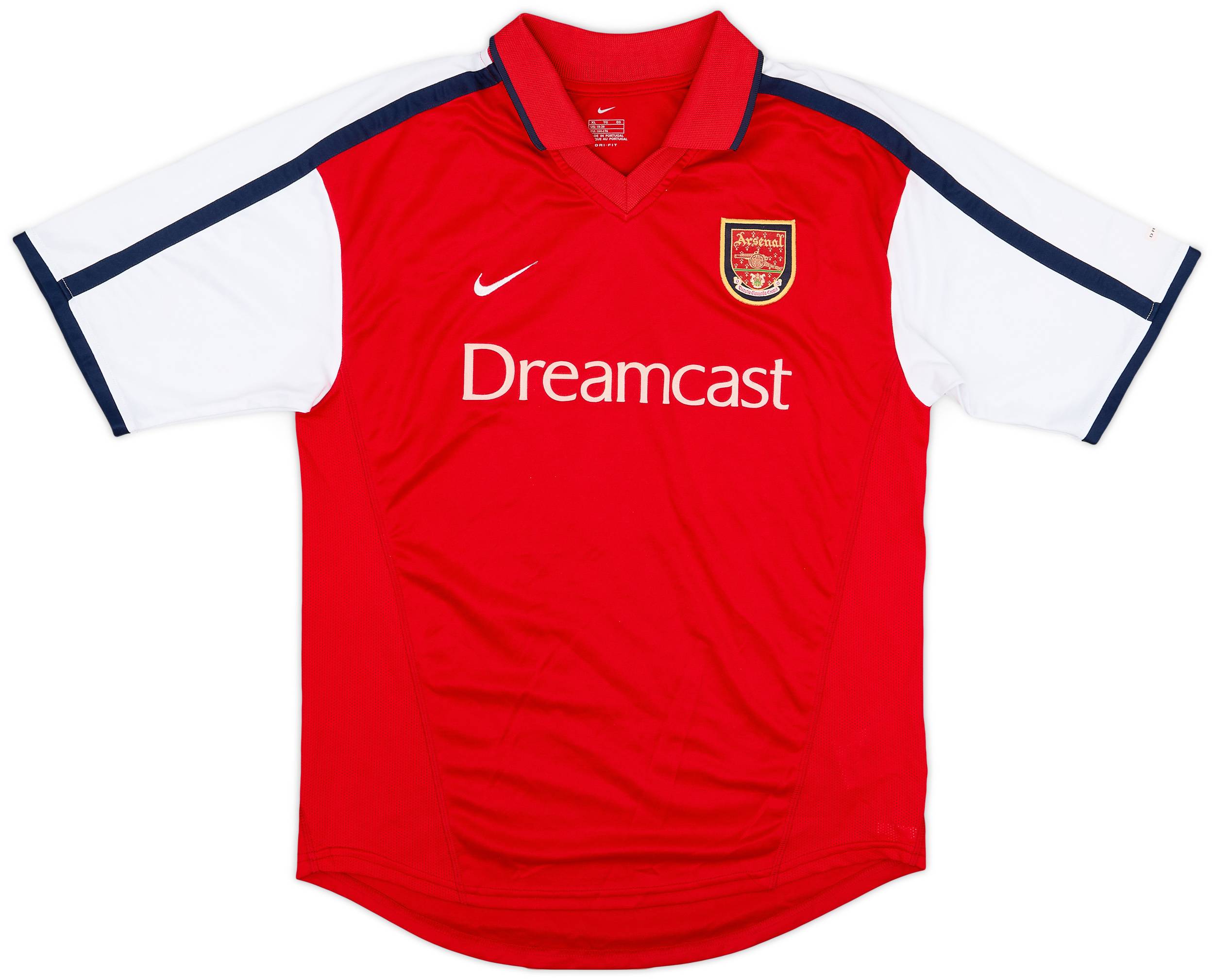 2000-02 Arsenal Home Shirt - 9/10 - (XL.Boys)
