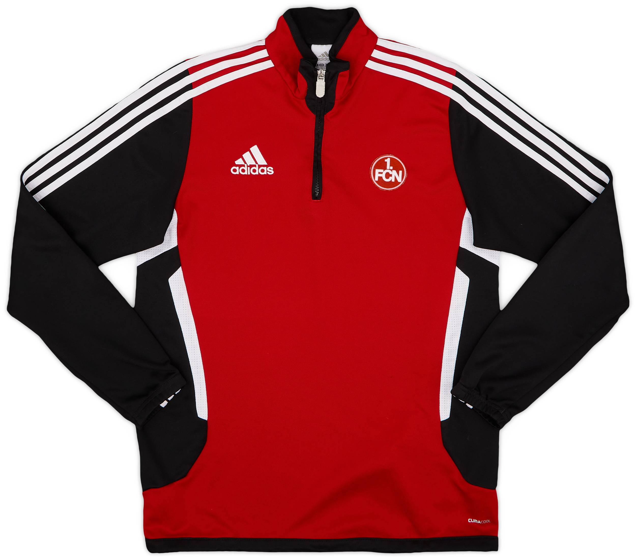 2011-12 Nurnberg adidas 1/4 Zip Drill Top - 8/10 - (XL.Boys)