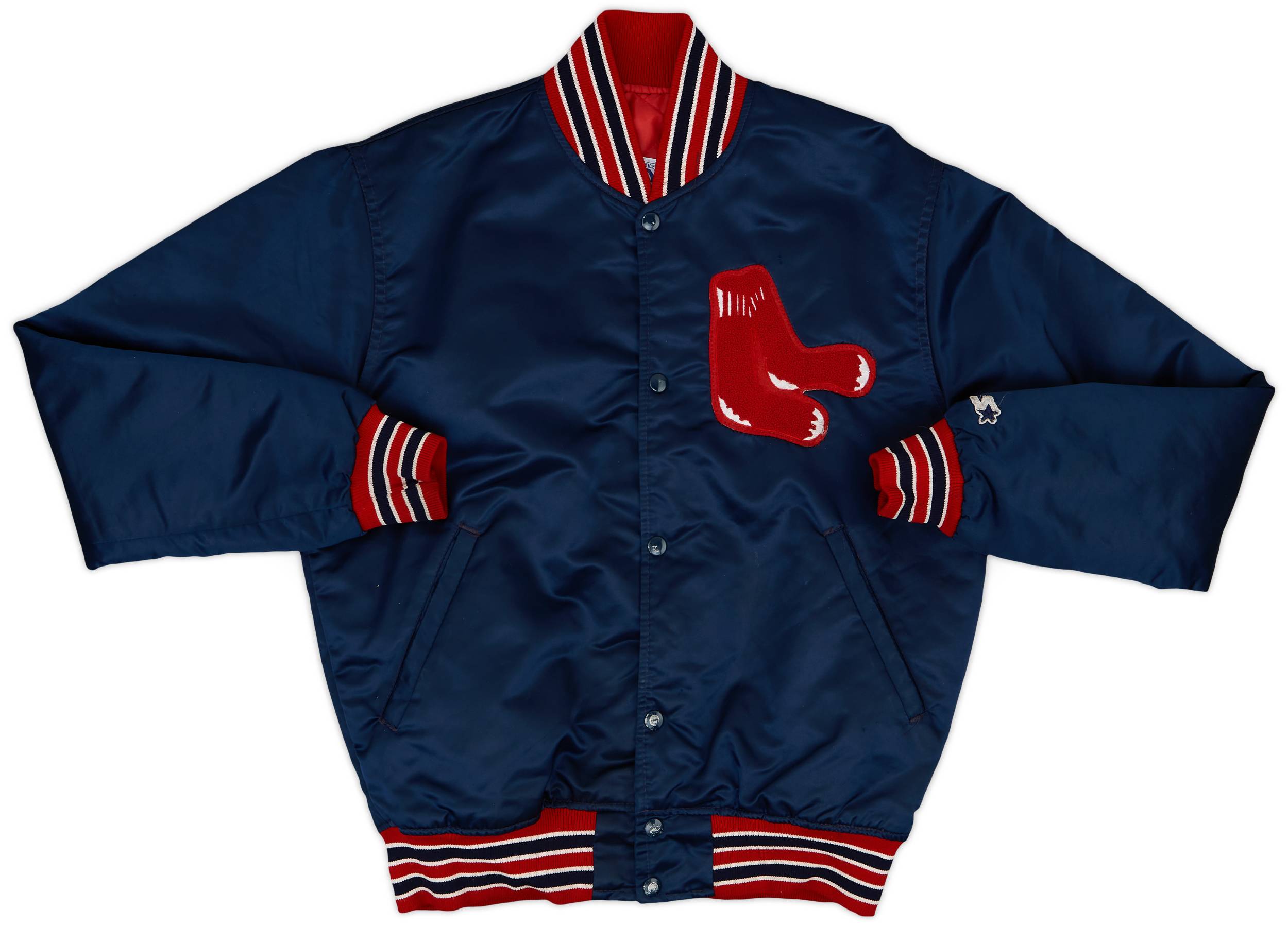 1980s Boston Red Sox Starter Satin Varsity Jacket - 8/10 - (M)