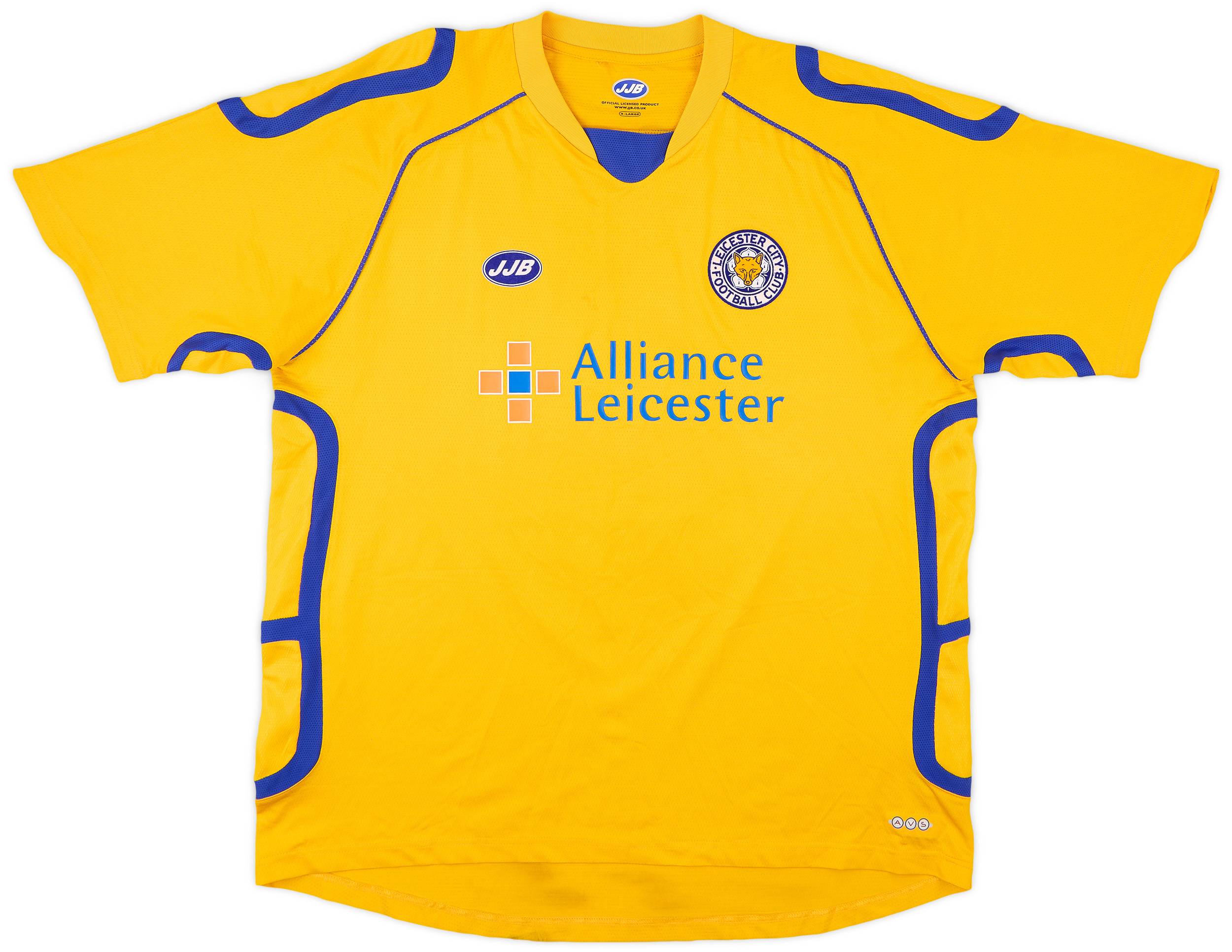 Leicester City 05-06シーズン ヴィンテージユニフォーム 2005-06 Leicester Home Shirt - 9/10 - (XXL)