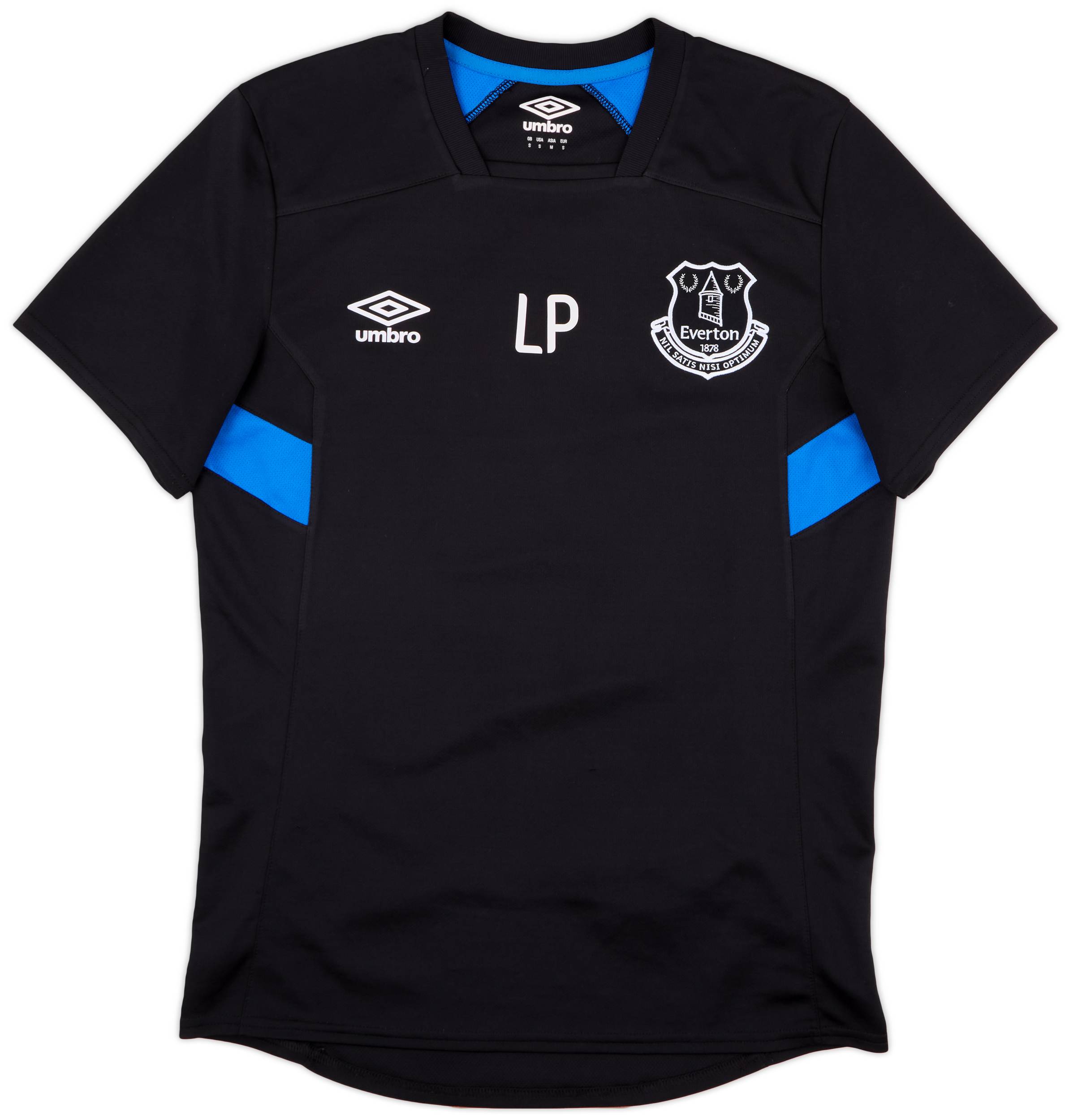 2016-17 Everton Umbro Staff Issue Training Shirt LP - 9/10 - (S)