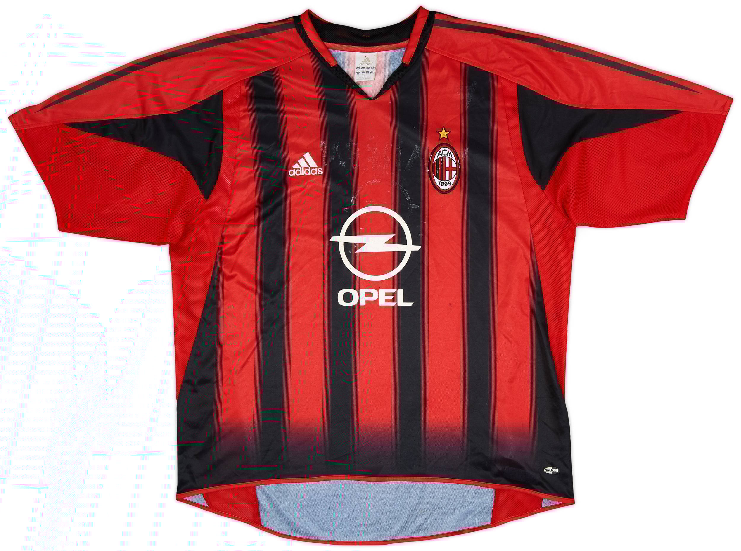 2004-05 AC Milan Home Shirt - 4/10 - (XL)