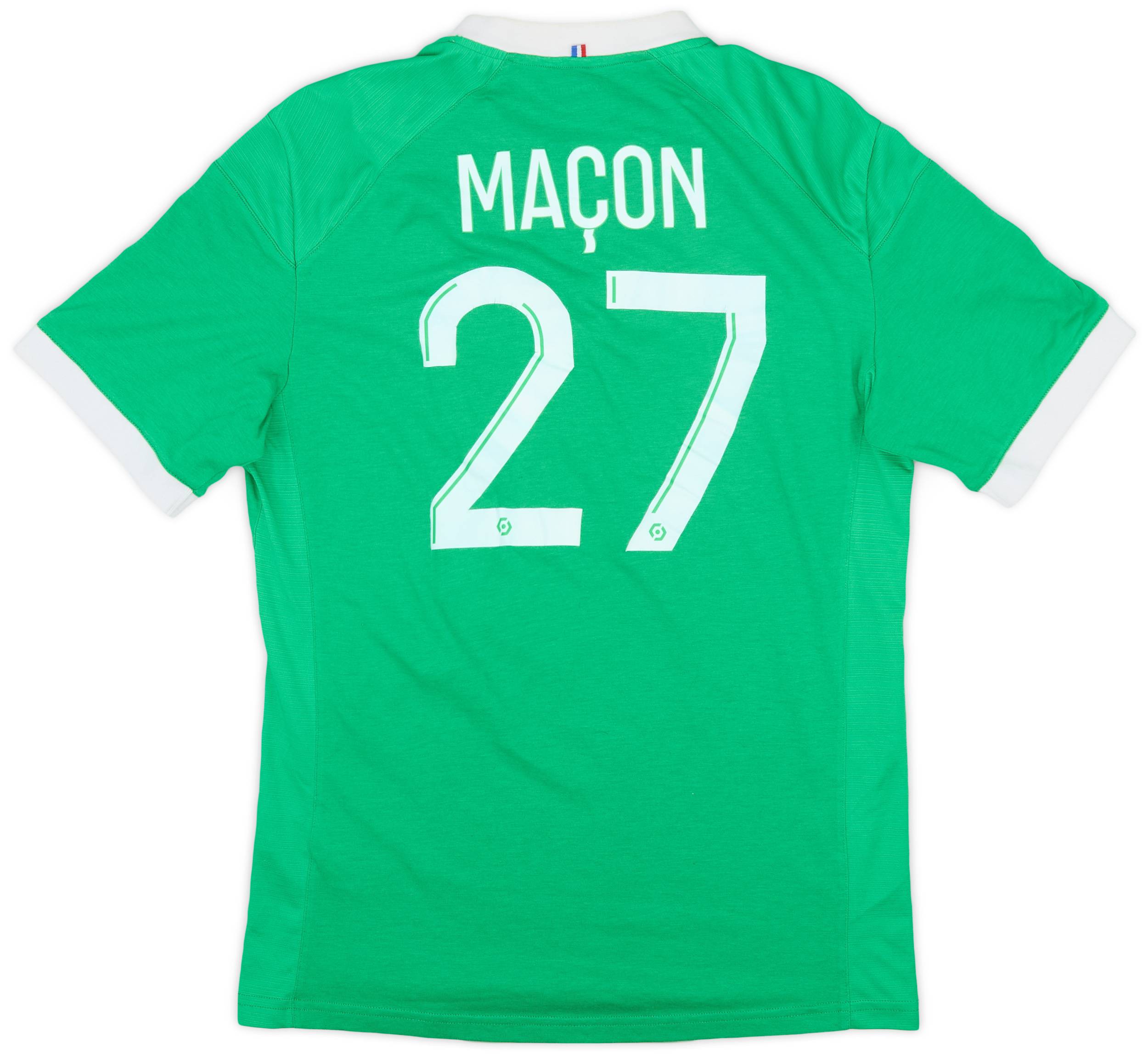 2020-21 Saint Etienne Home Shirt Macon #27 - 6/10 - (M)